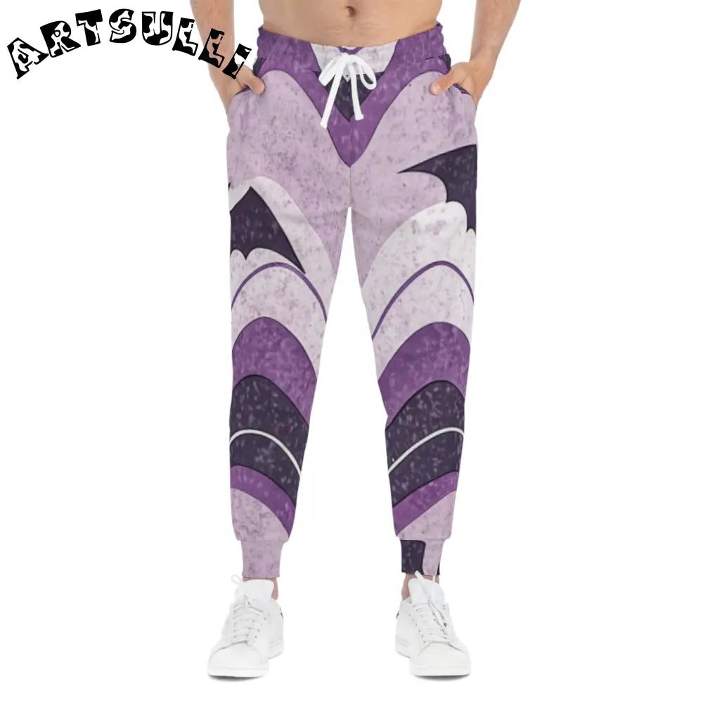 JAKKOUTTHEBXX Bat Wave Athletic Joggers (AOP) JAKKOUTTHEBXX Artsulli