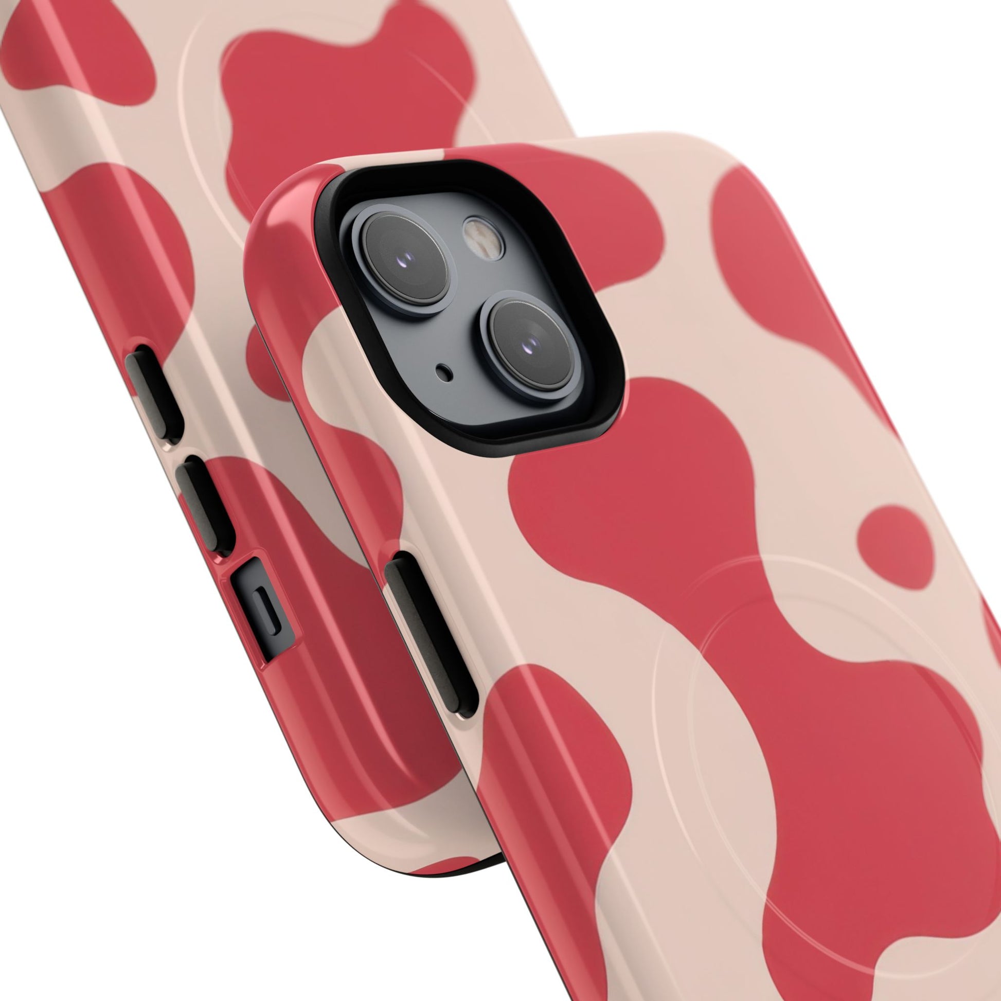 Red Jungle Cow Tough Magnetic Cases, Artsulli - Art is Long, Life is Short, Phone Case, , , , , , , 