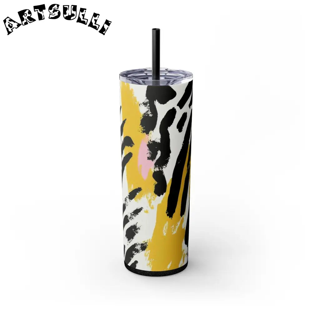 JAKKOUTTHEBXX Wild Zebra Stripes x Paint Brush Strokes Multi-Color