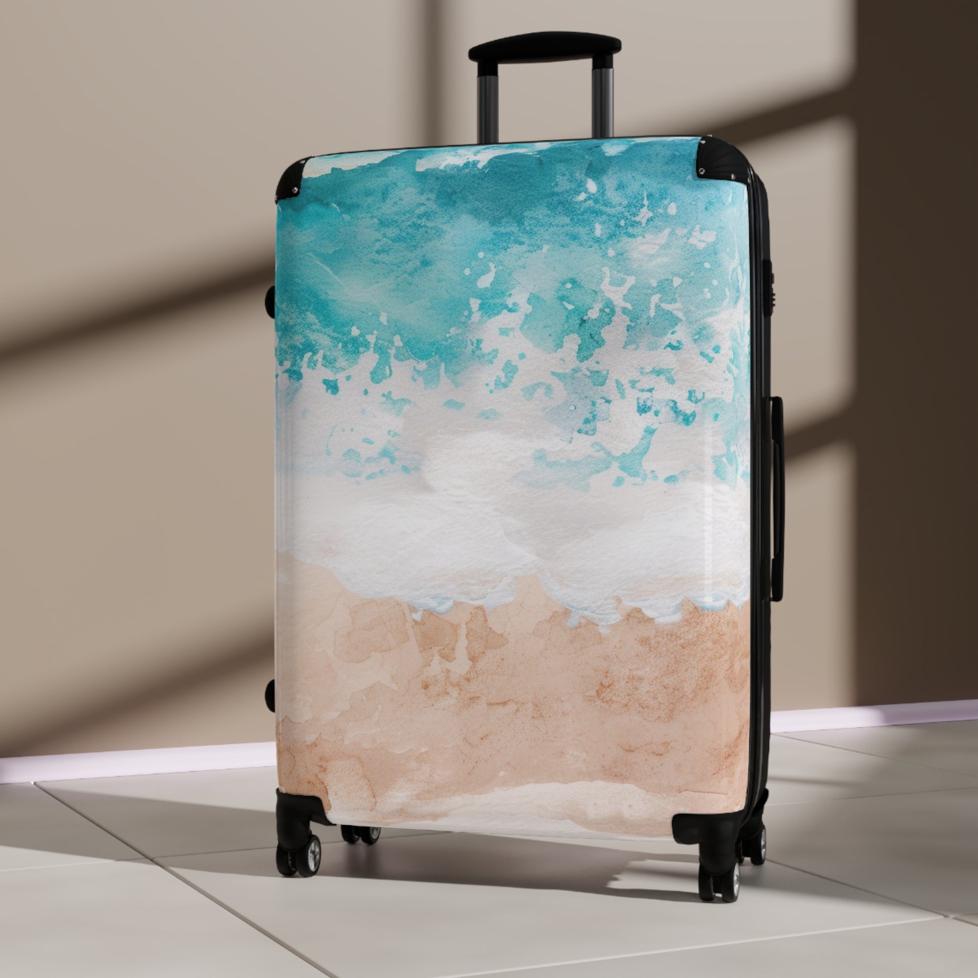 Seashore Suitcase, Artsulli - Art is Long, Life is Short, Bags, , , , , , , 