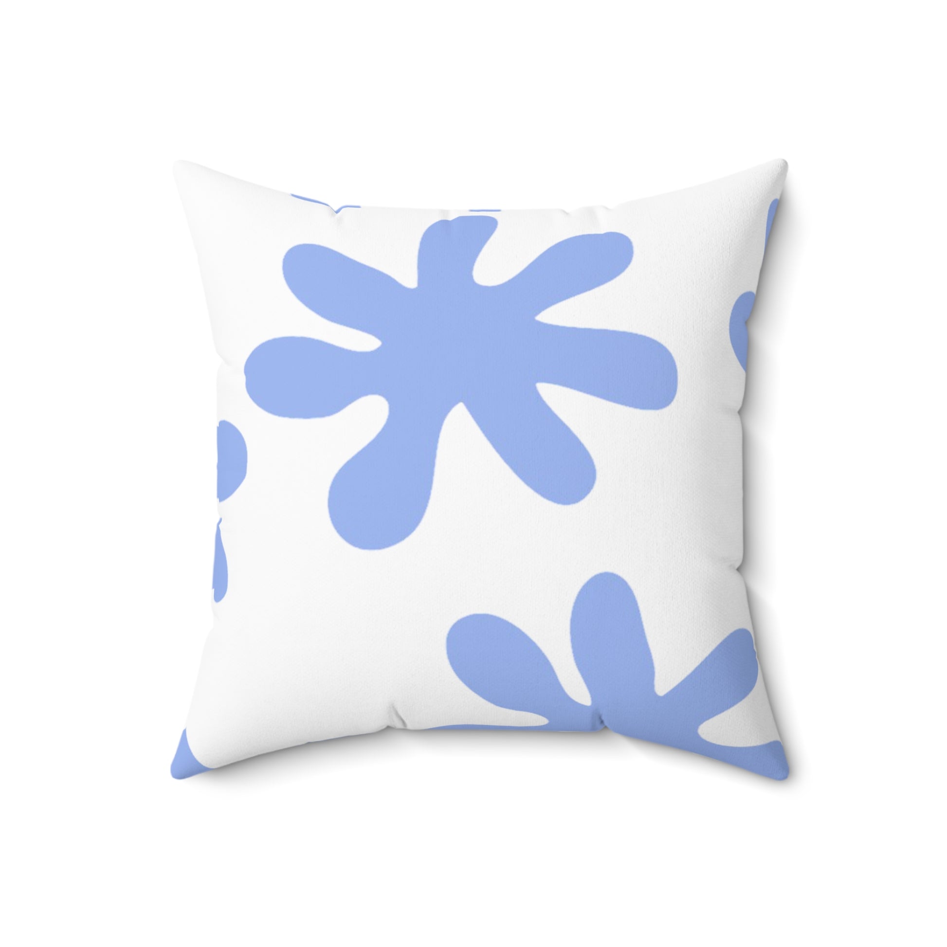 Water Splash Spun Polyester Square Pillow, Artsulli - Art is Long, Life is Short, Home Decor, Size, 18" × 18", , , , , 15624863357276