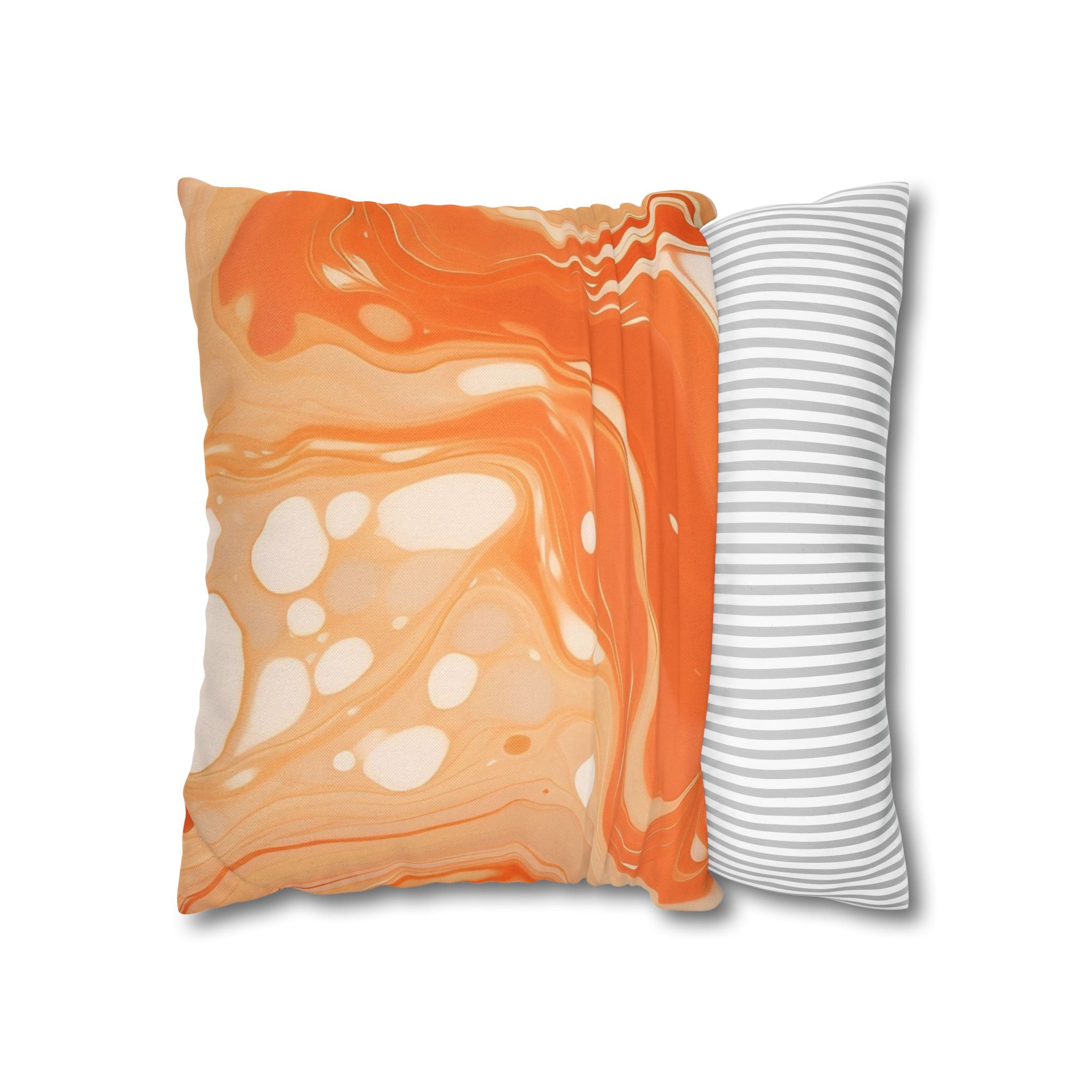 Spun Polyester Square Pillowcase