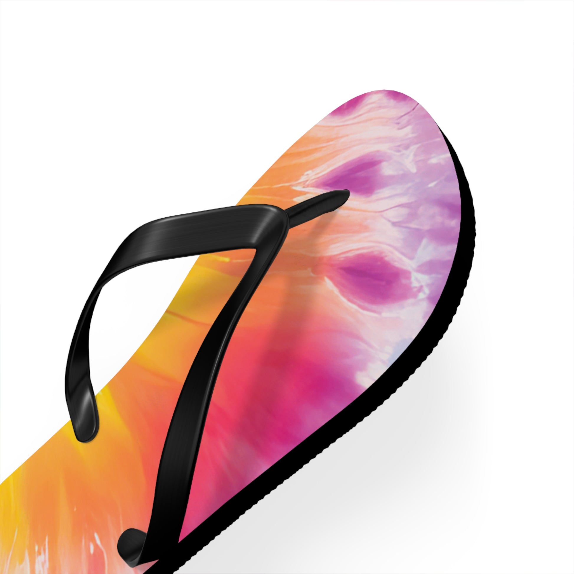 Tie Dye Flip Flops, Artsulli - Art is Long, Life is Short, Shoes, , , , , , , 