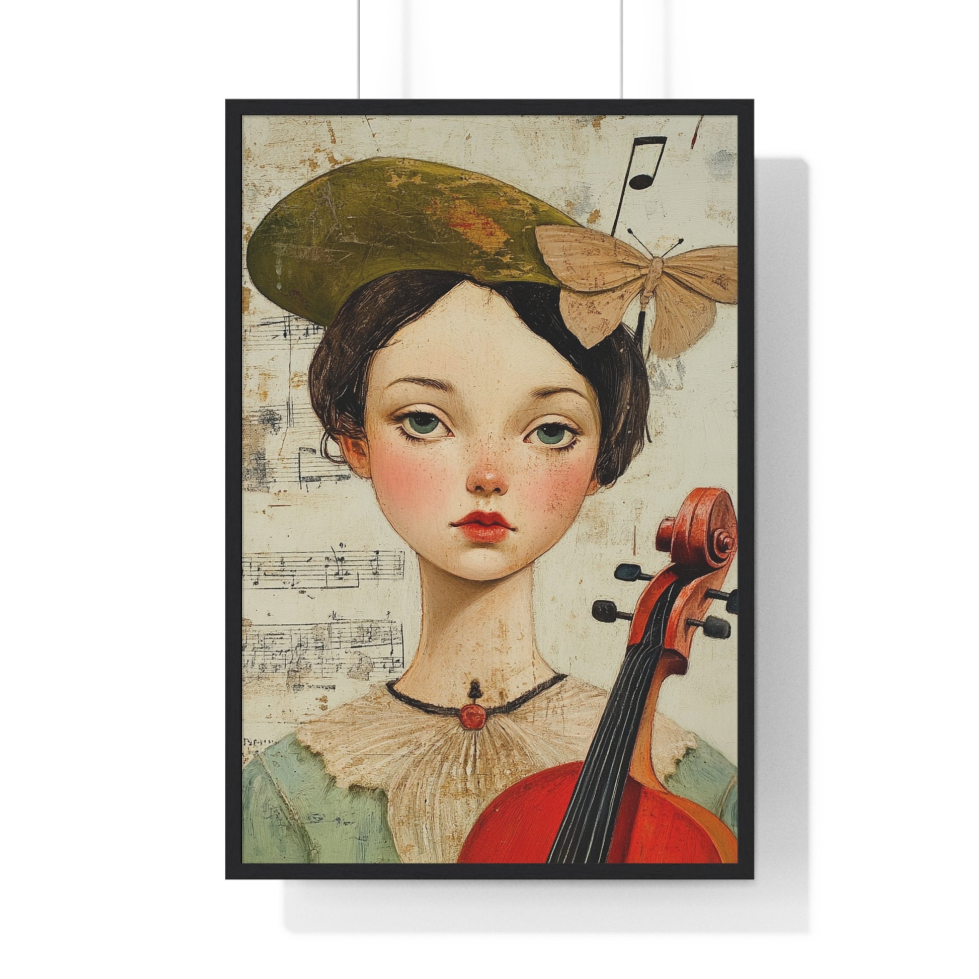 Type Beat Girl III Vertical Framed Poster, Artsulli - Art is Long, Life is Short, Poster, Size, 24″ x 36″, Color, Black, , , 26648797078673800650