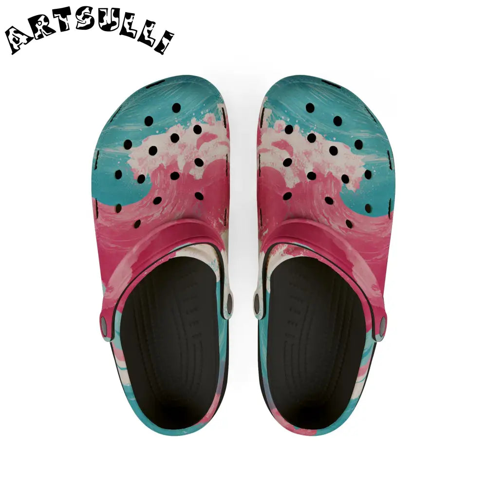 JAKKOUTTHEBXX The Great Pastelwave Pink and Blue EVA Foam Rubber