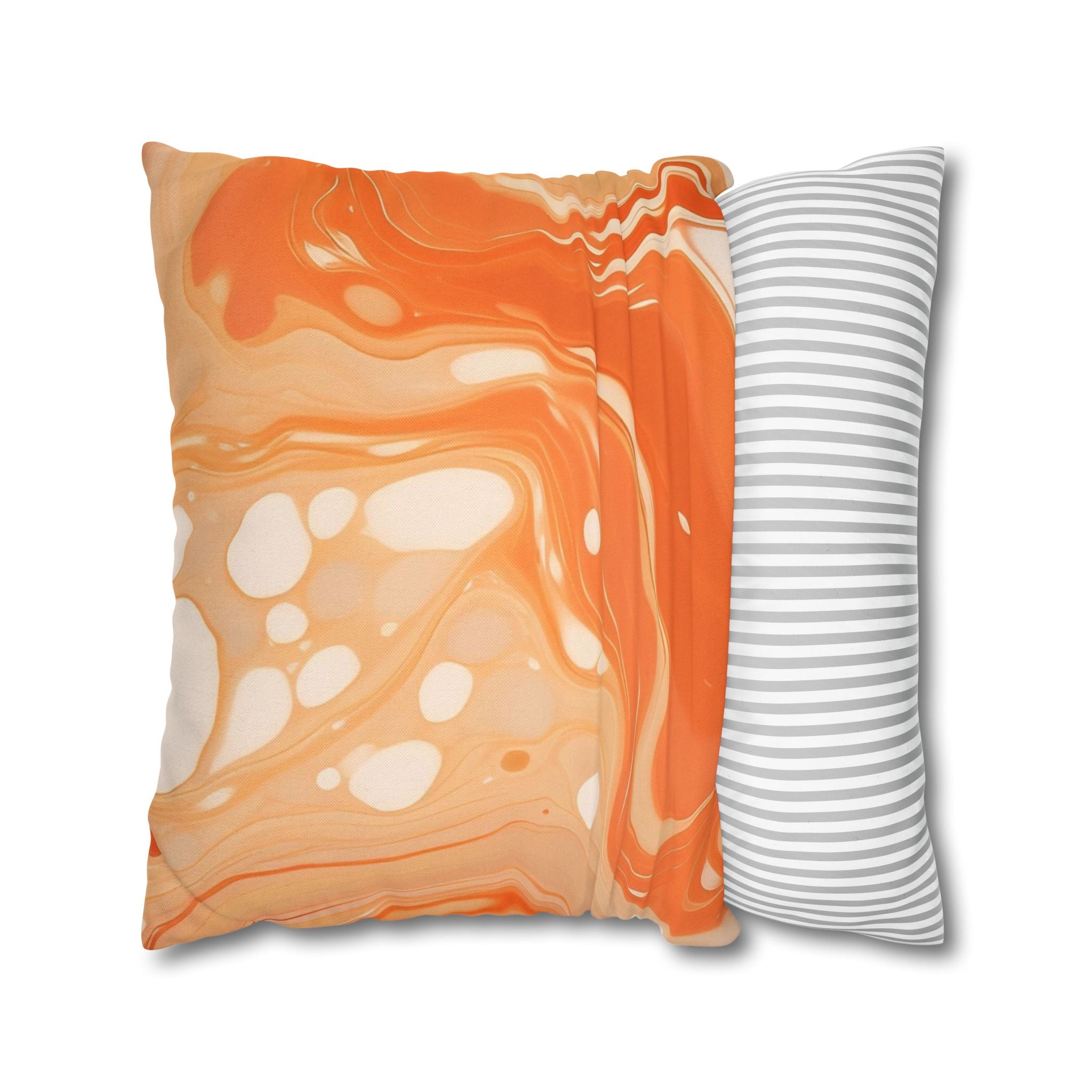 Spun Polyester Square Pillowcase