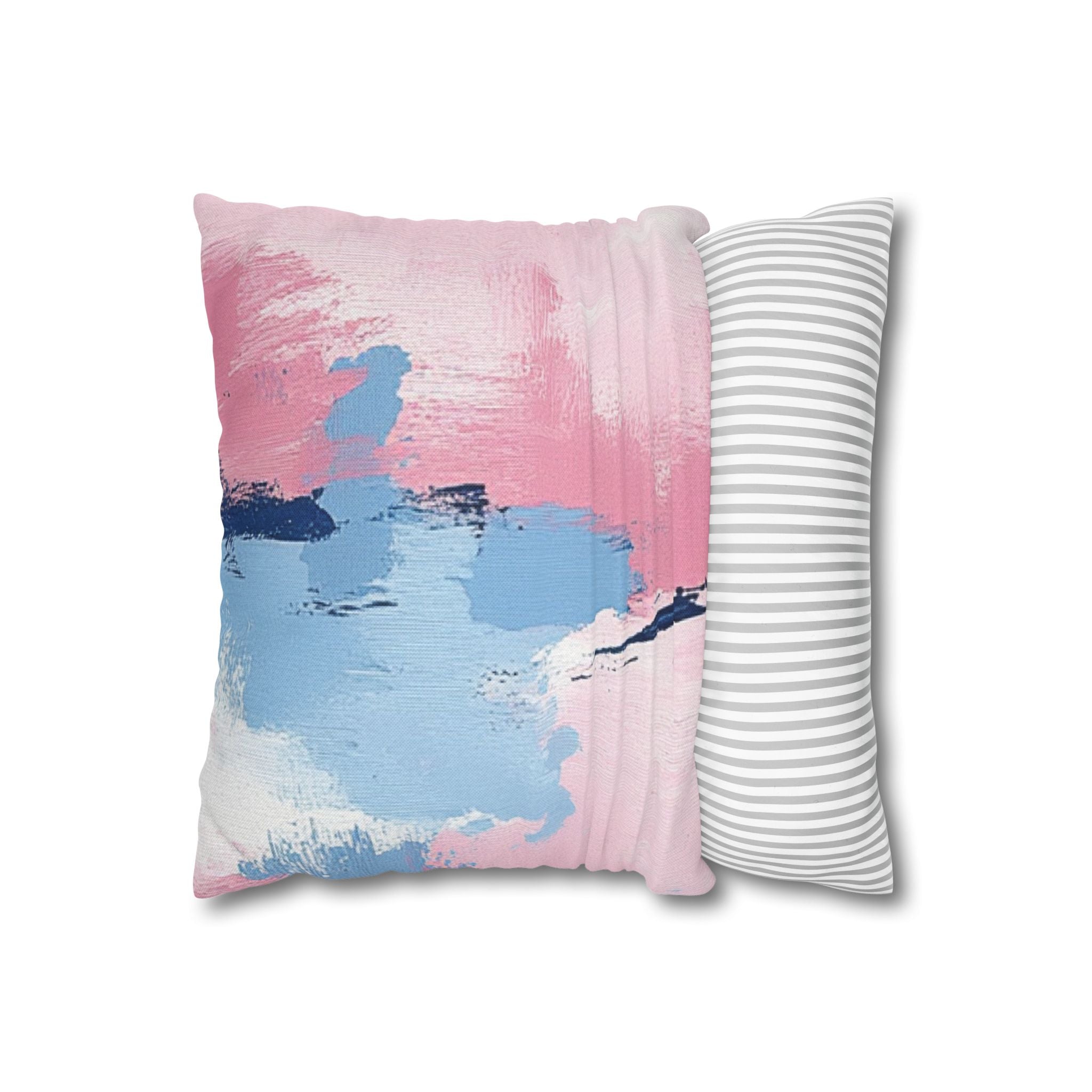 Spun Polyester Square Pillowcase, Artsulli - Art is Long, Life is Short, Home Decor, , , , , , , 
