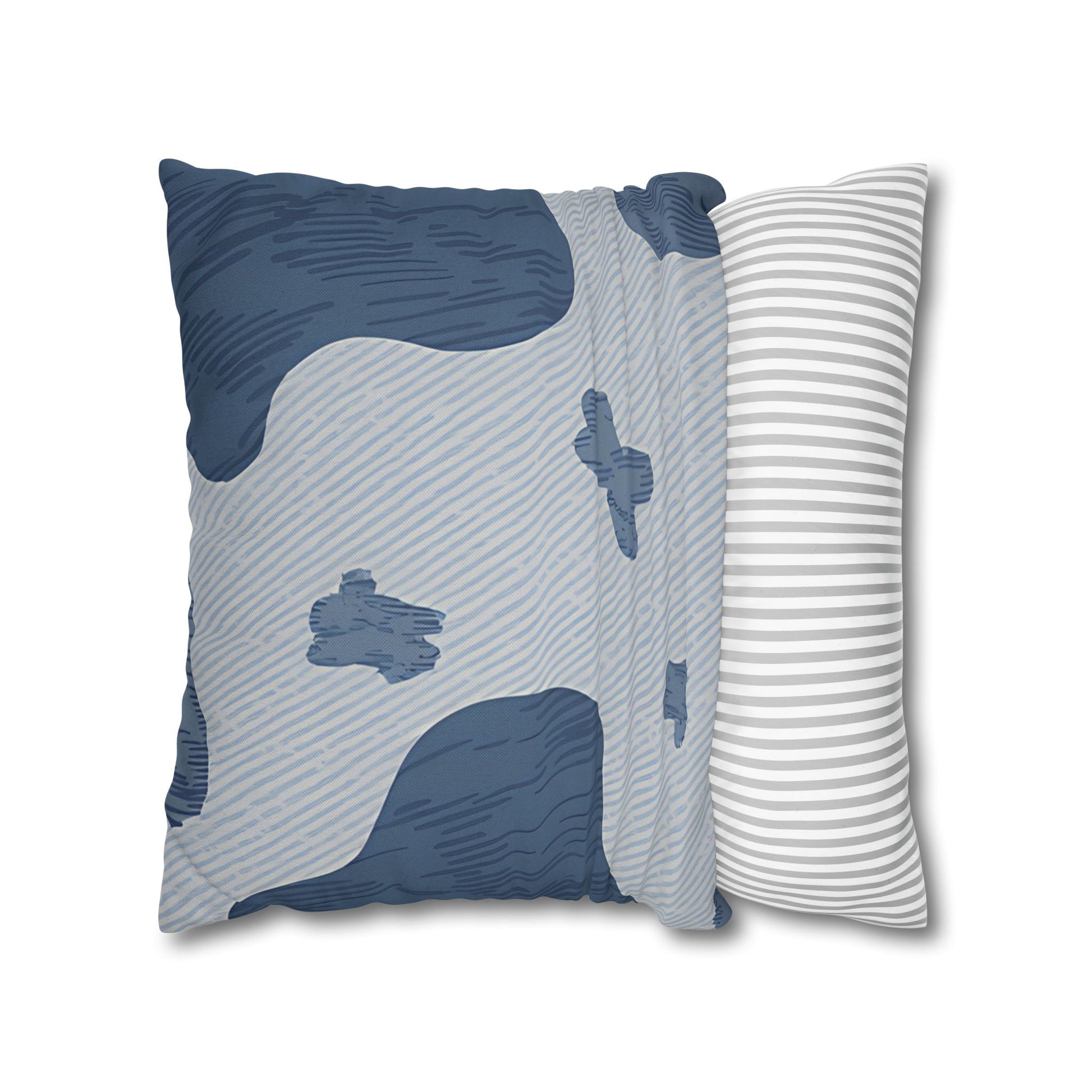 Spun Polyester Square Pillowcase, Artsulli - Art is Long, Life is Short, Home Decor, , , , , , , 