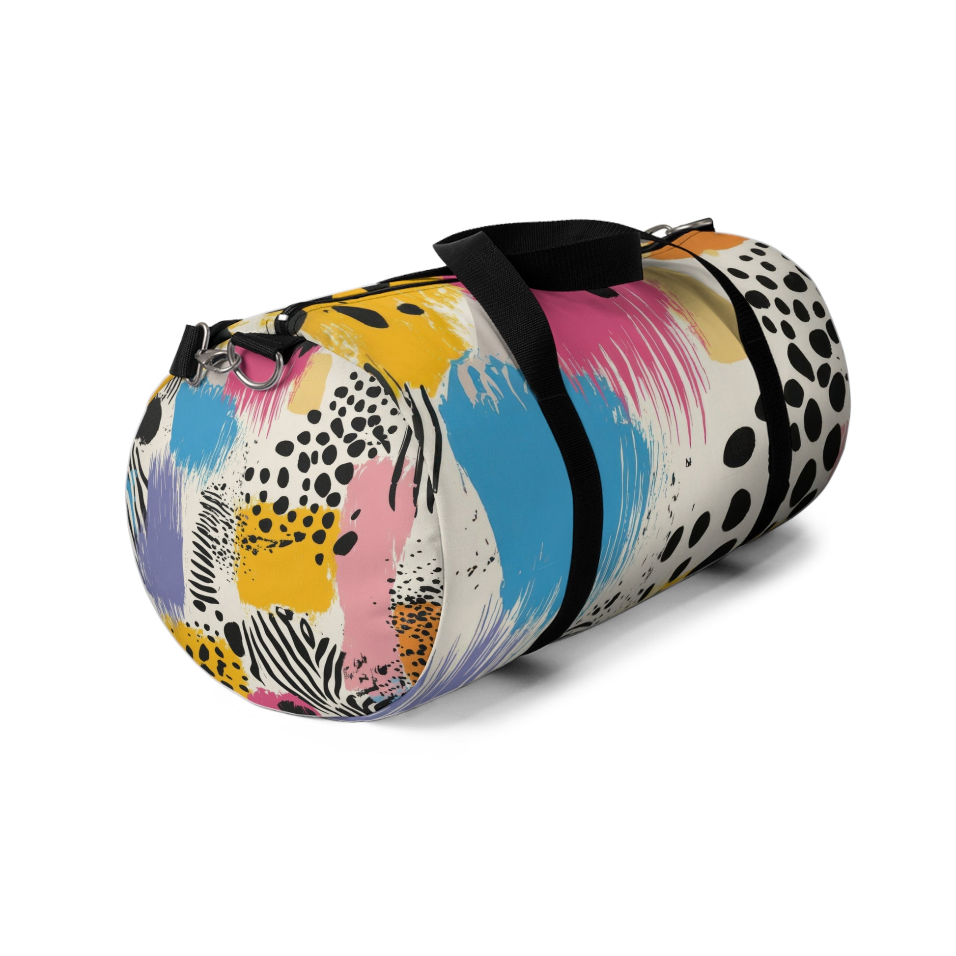 Rae Zebra Rhapsody II Duffel Bag, Artsulli - Art is Long, Life is Short, Bags, , , , , , , 