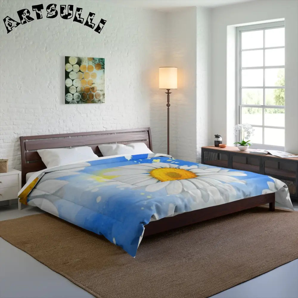 JAKKOUTTHEBXX Daisies Comforter JAKKOUTTHEBXX Artsulli - Art