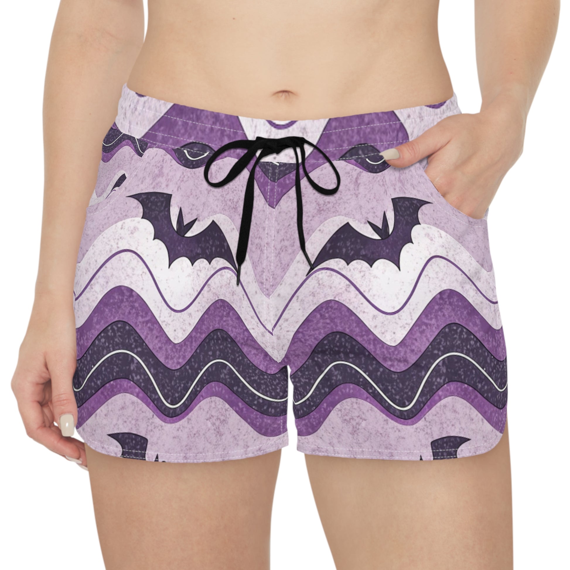 Women's Casual Shorts (AOP), Artsulli - Art is Long, Life is Short, All Over Prints, , , , , , , 