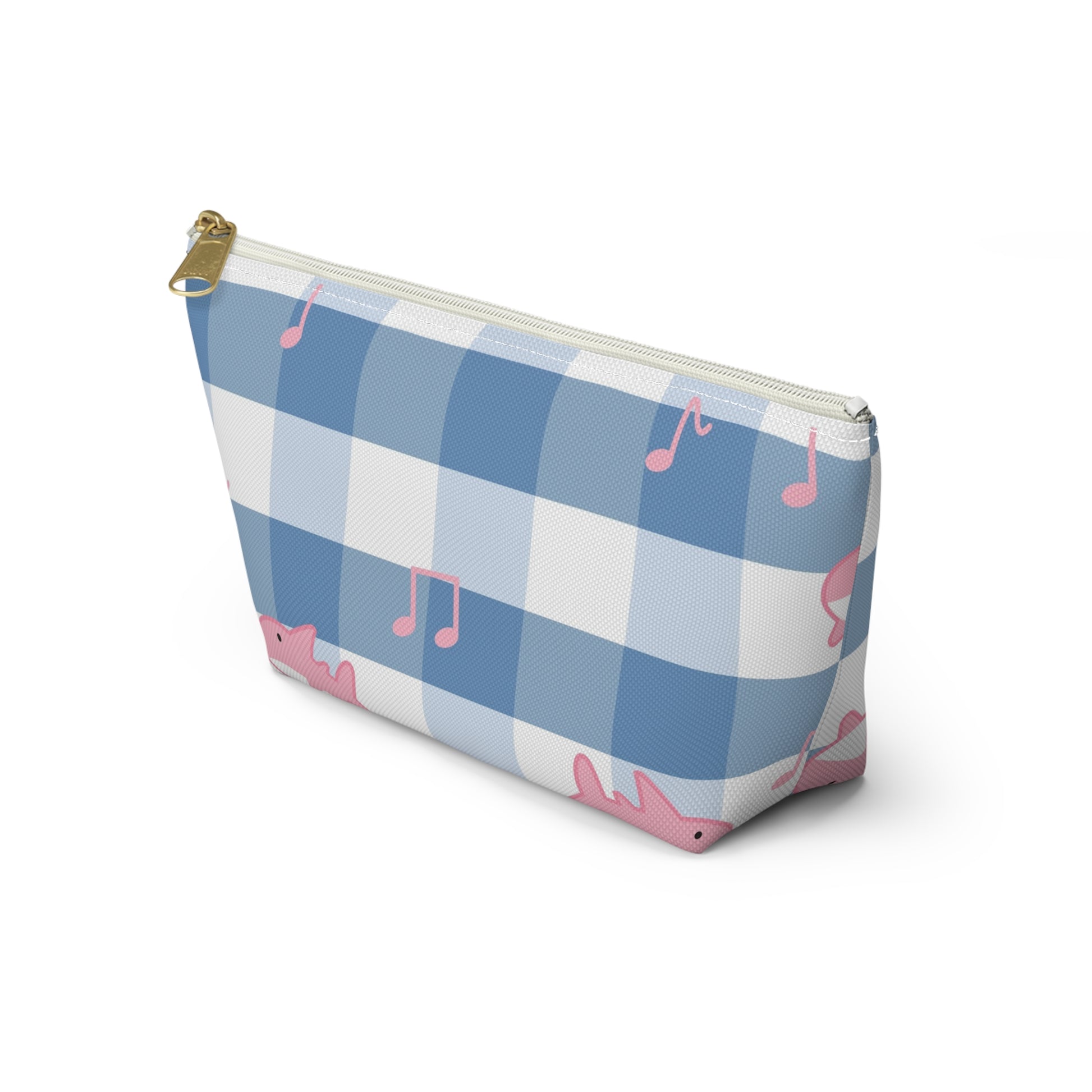 Music Shark II Accessory Pouch w T-bottom, Artsulli - Art is Long, Life is Short, Bags, , , , , , , 