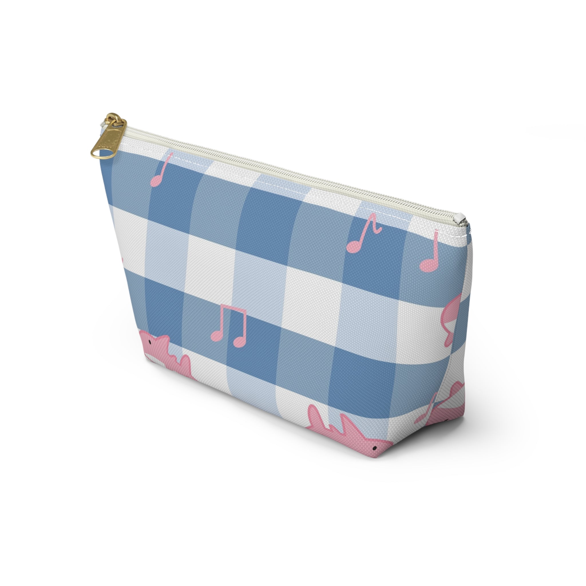 Music Shark II Accessory Pouch w T-bottom, Artsulli - Art is Long, Life is Short, Bags, , , , , , , 