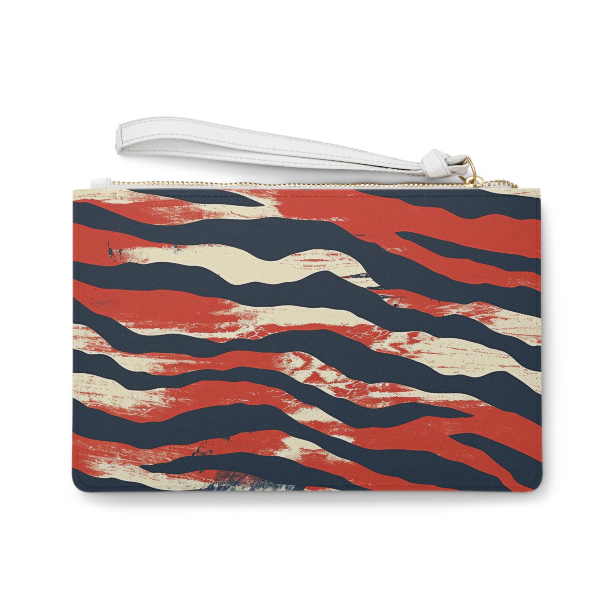 Camo Tiger Stripes Clutch Bag, Artsulli - Art is Long, Life is Short, Bags, , , , , , , 