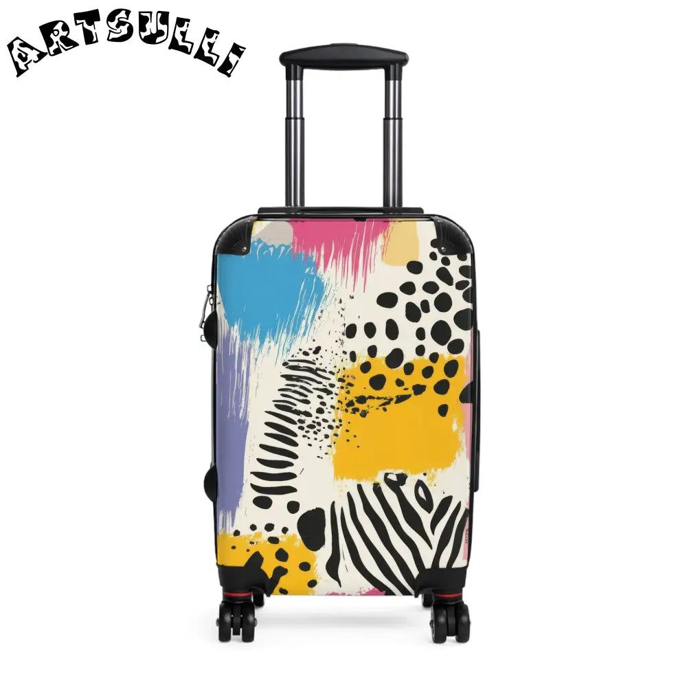 JAKKOUTTHEBXX Rae Zebra Rhapsody II Suitcase JAKKOUTTHEBXX Artsulli