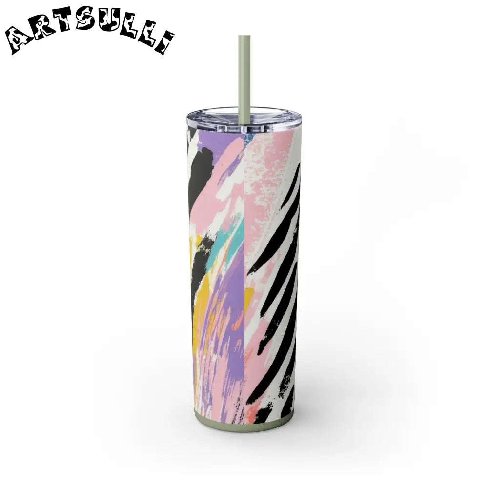 JAKKOUTTHEBXX Wild Zebra Stripes x Paint Brush Strokes Multi-Color