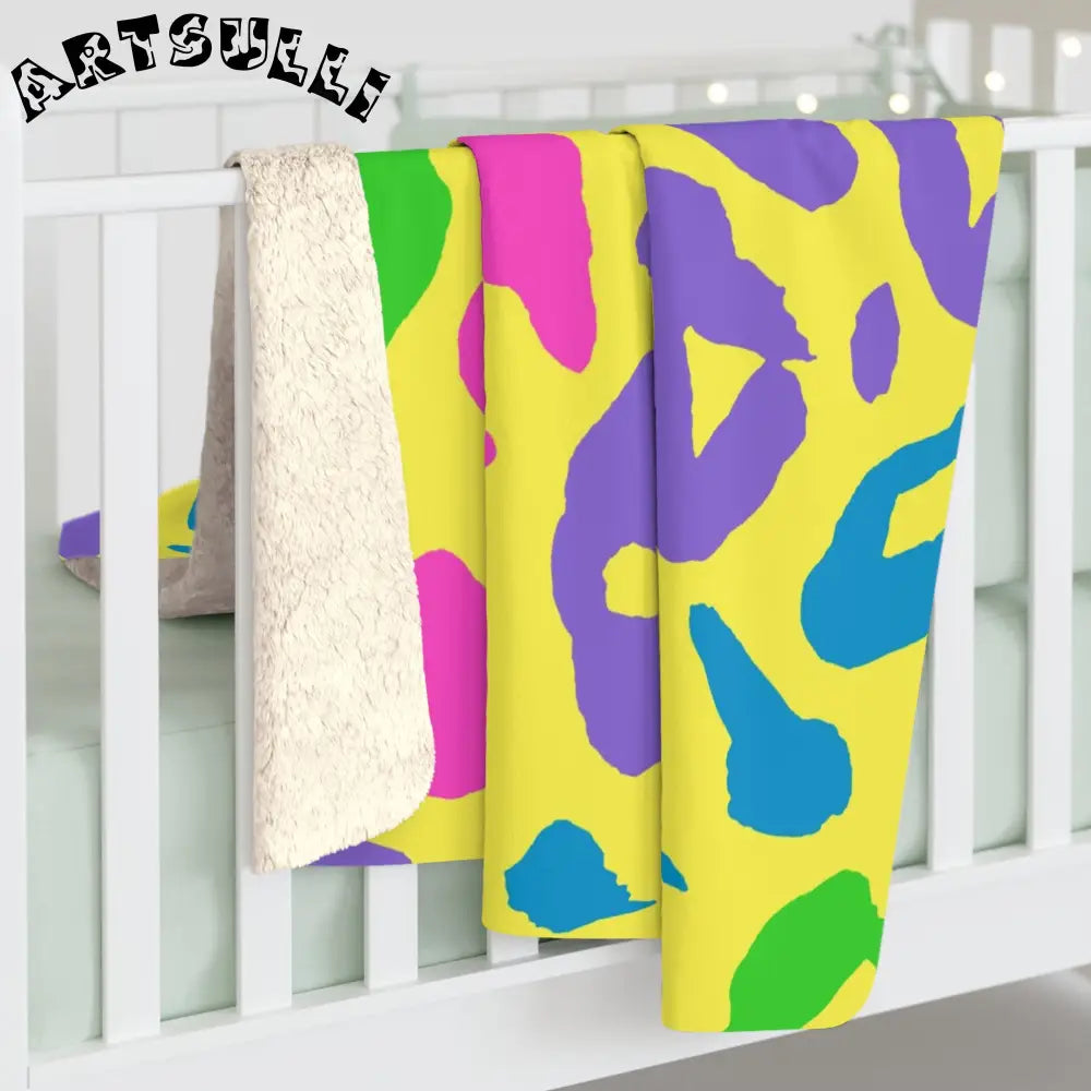 JAKKOUTTHEBXX Sherpa Fleece Blanket JAKKOUTTHEBXX Artsulli - Art