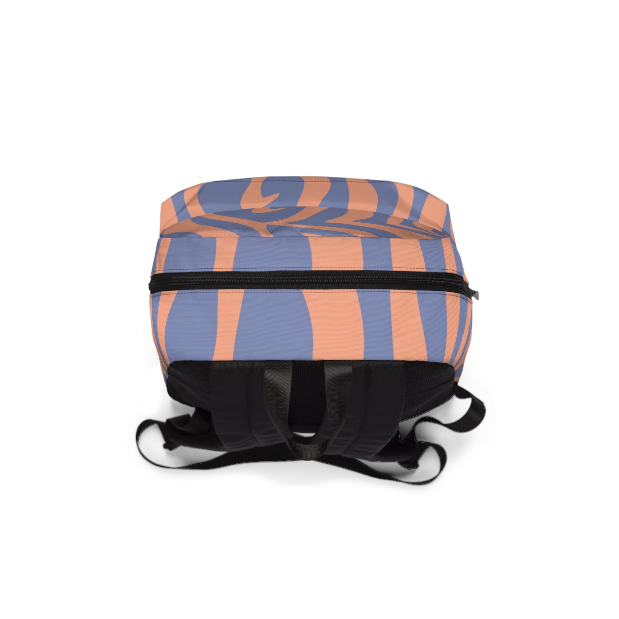Melting Zebra Stripes Unisex Classic Backpack, Artsulli - Art is Long, Life is Short, Bags, , , , , , , 