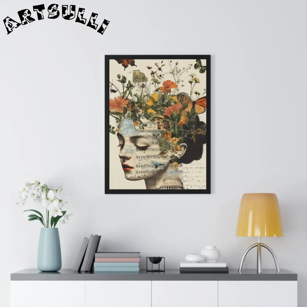 JAKKOUTTHEBXX Ethereal Muse Framed Art Printed Poster 2025