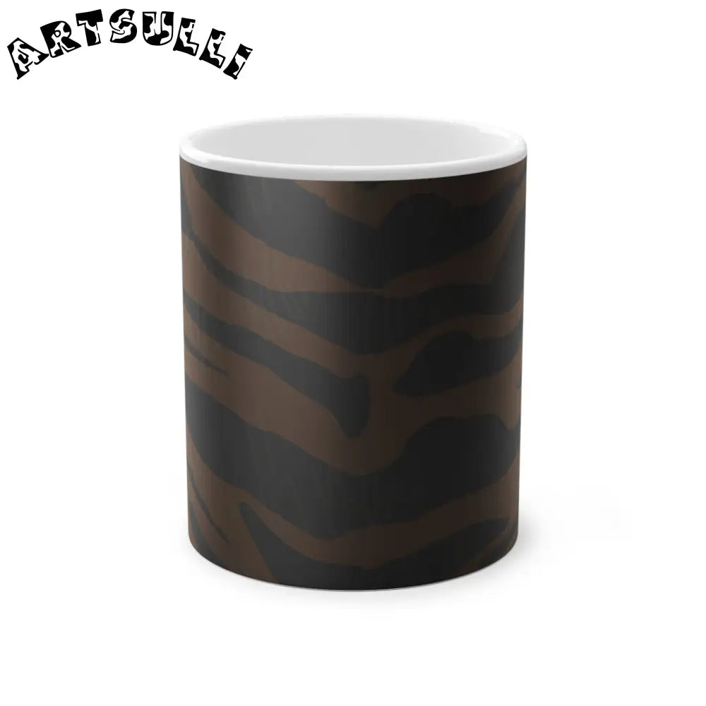 JAKKOUTTHEBXX Tiger Scratches Orange & Black Magic Mug 11oz