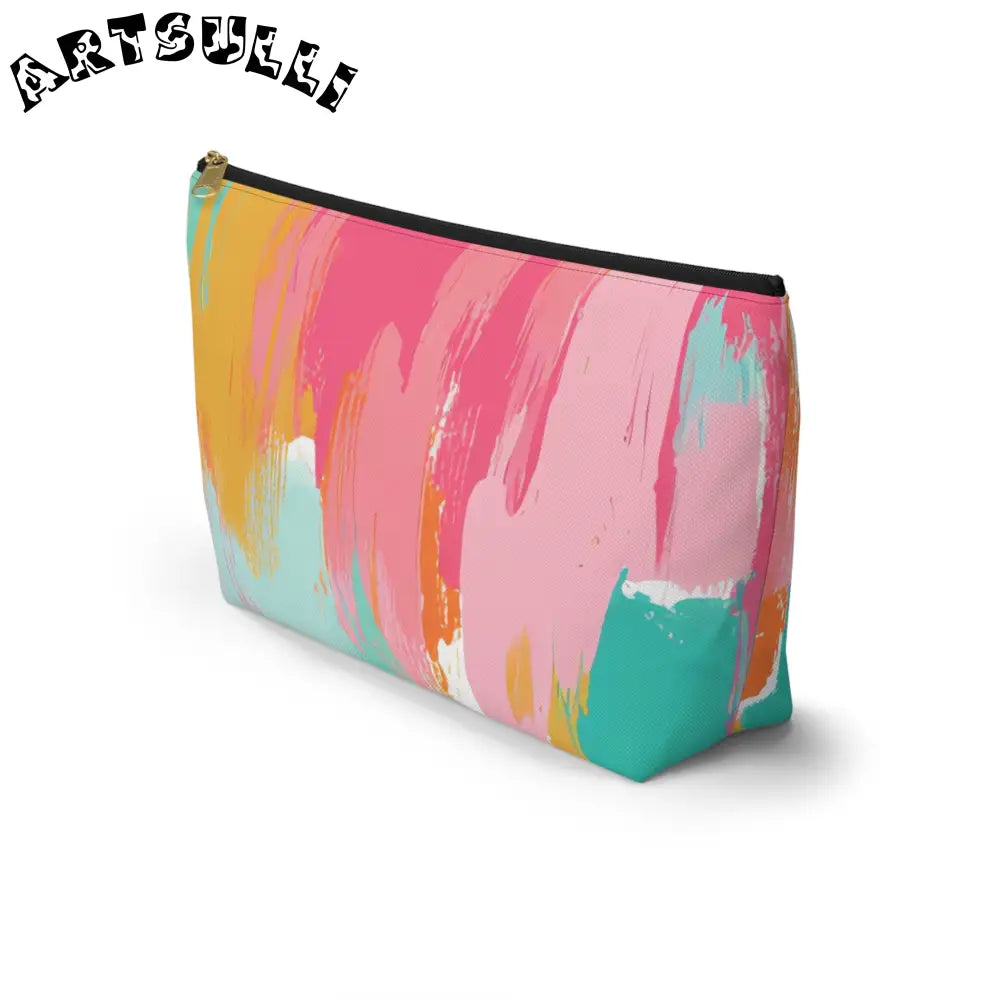 JAKKOUTTHEBXX Preppy Pixel Bloom Accessory Pouch w T-bottom