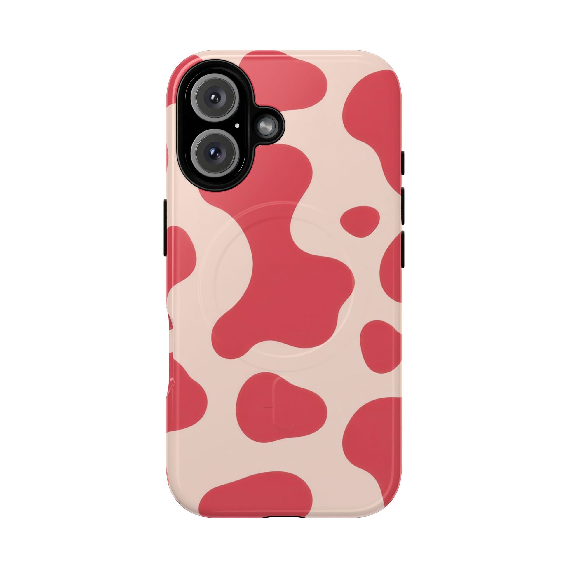 Red Jungle Cow Tough Magnetic Cases, Artsulli - Art is Long, Life is Short, Phone Case, Size, iPhone 16, Surface, Glossy, , , 14333978748218700670
