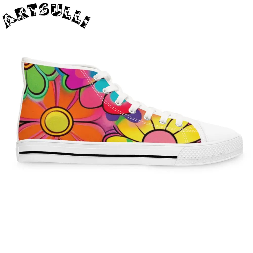 JAKKOUTTHEBXX Chromatic Daisy Dream II Women’s High Top Sneakers