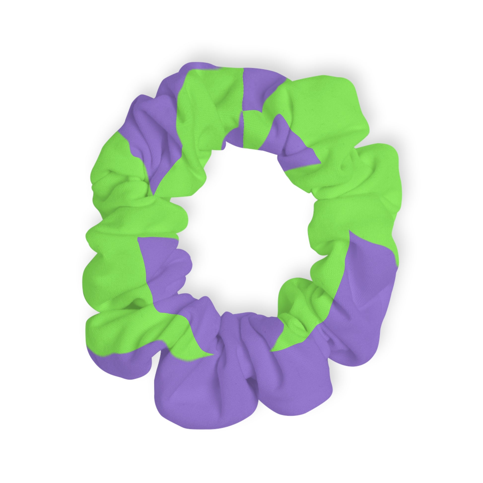 Tyrannosaurus Print Green and Purple Scrunchie, Artsulli - Art is Long, Life is Short, Accessories, , , , , , , 