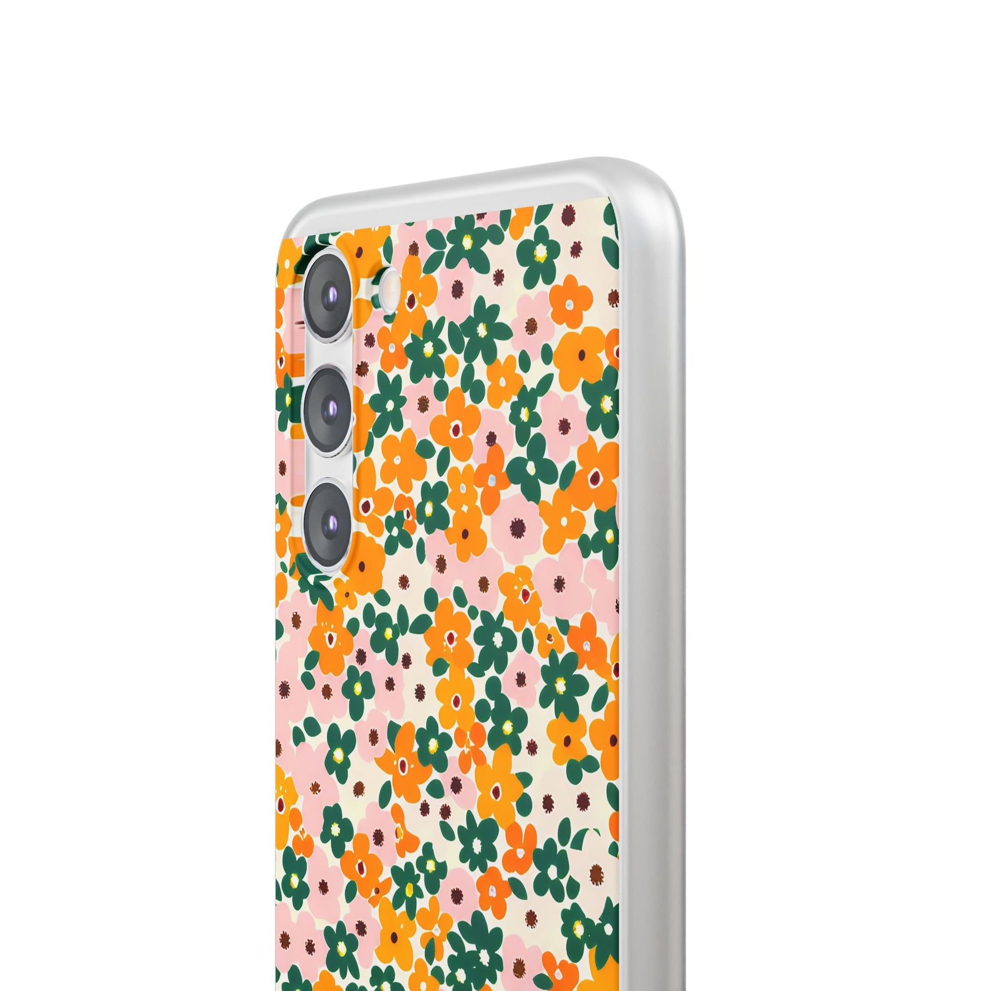 Vibrant Floral Flexi Case, Artsulli - Art is Long, Life is Short, Phone Case, , , , , , , 