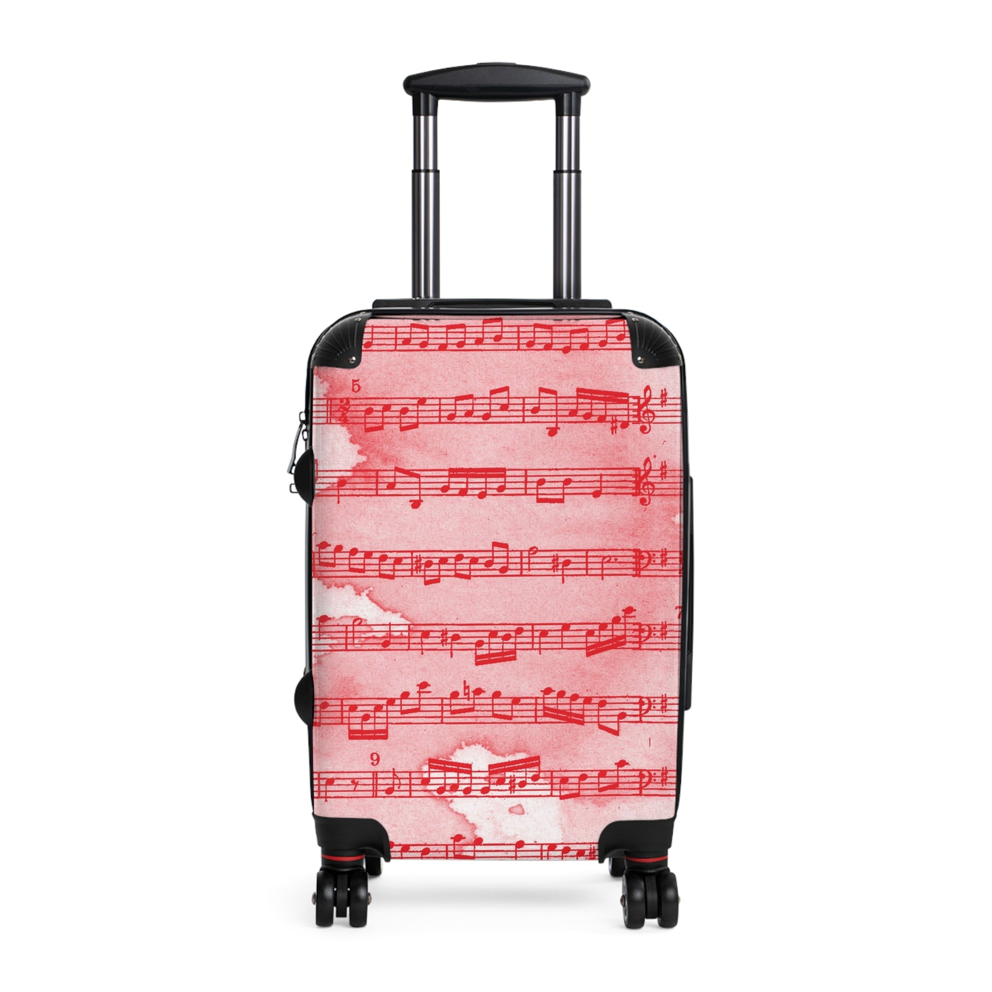 Drip Spill Type Beat Sheet Music Red Suitcase, Artsulli - Art is Long, Life is Short, Bags, Size, Small, Color, Black, , , 40545573244793878647