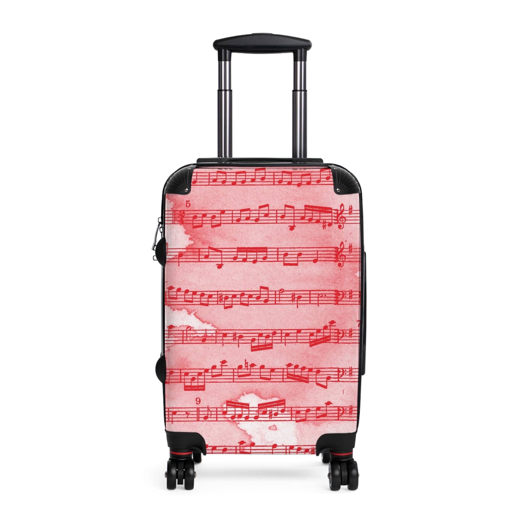 Drip Spill Type Beat Sheet Music Red Suitcase, Artsulli - Art is Long, Life is Short, Bags, Size, Small, Color, Black, , , 40545573244793878647