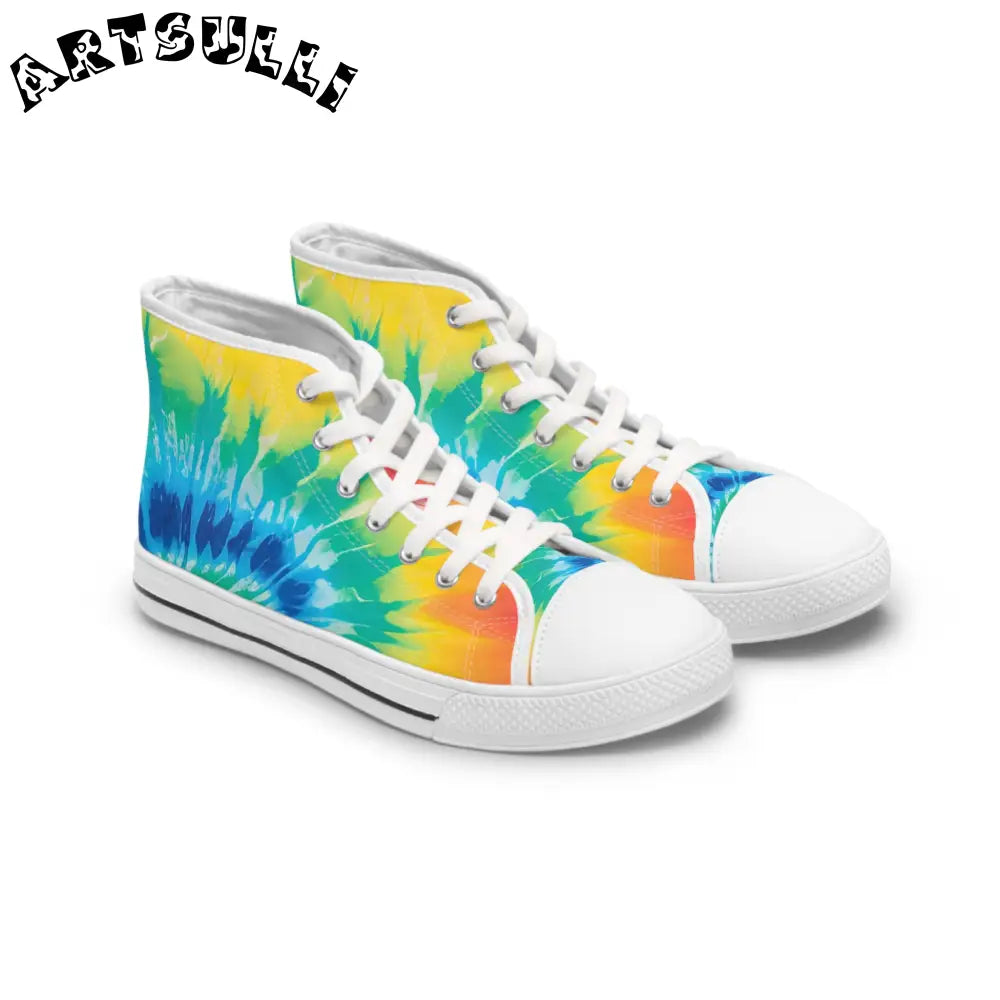 JAKKOUTTHEBXX Deodorant Memory Foam Tie-Dye High-Top Sneakers 2025