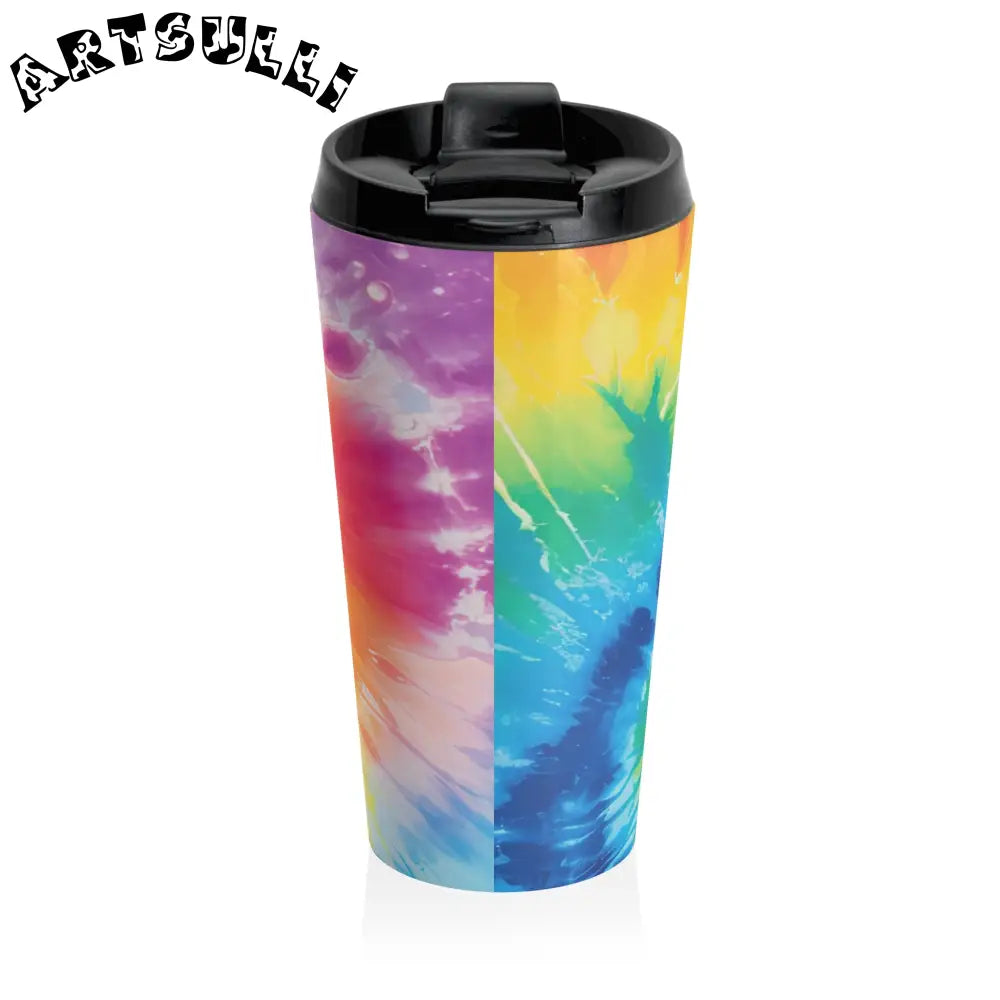 JAKKOUTTHEBXX Tie-Dye Stainless Steel Travel Tumbler 2025