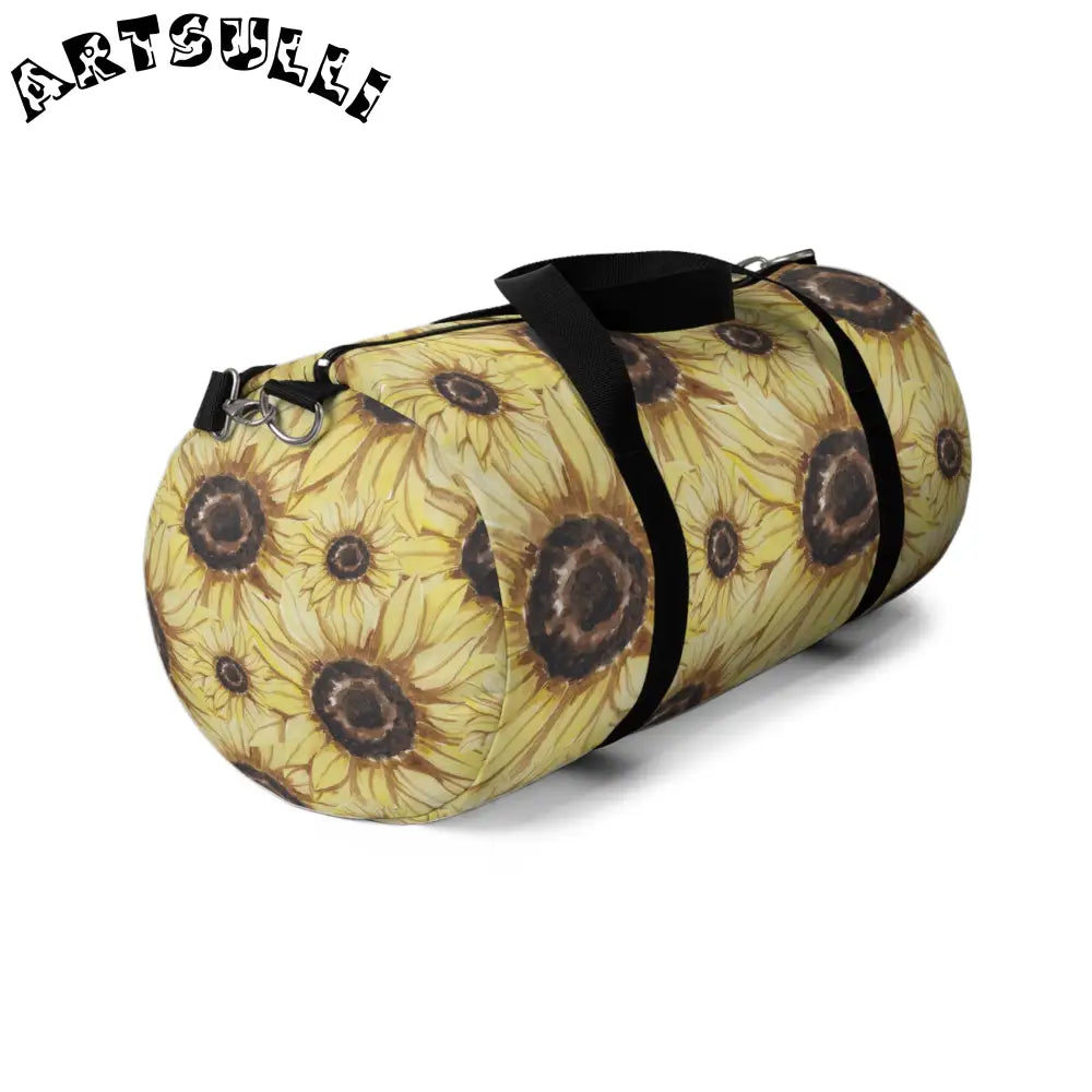 JAKKOUTTHEBXX Retro Anime Sunflower Duffel Bag JAKKOUTTHEBXX