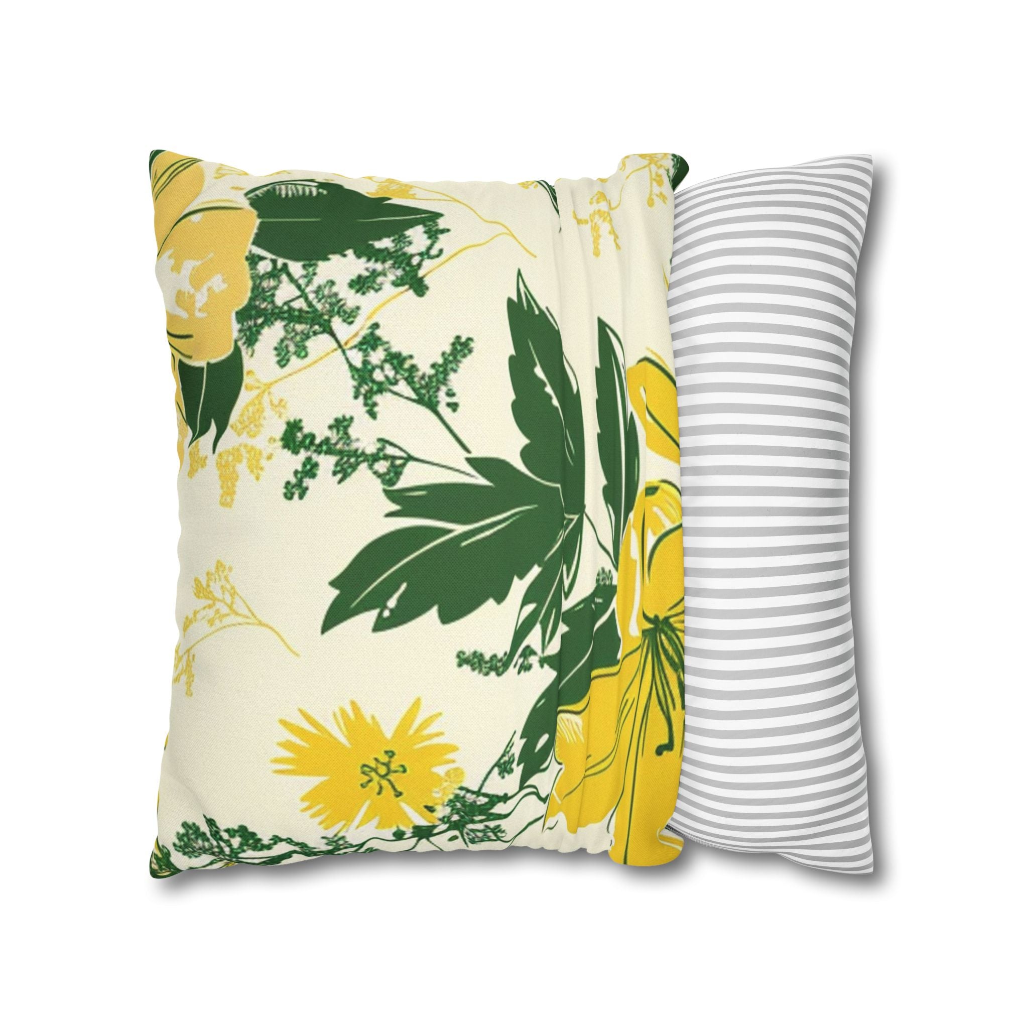 Spun Polyester Square Pillowcase, Artsulli - Art is Long, Life is Short, Home Decor, , , , , , , 