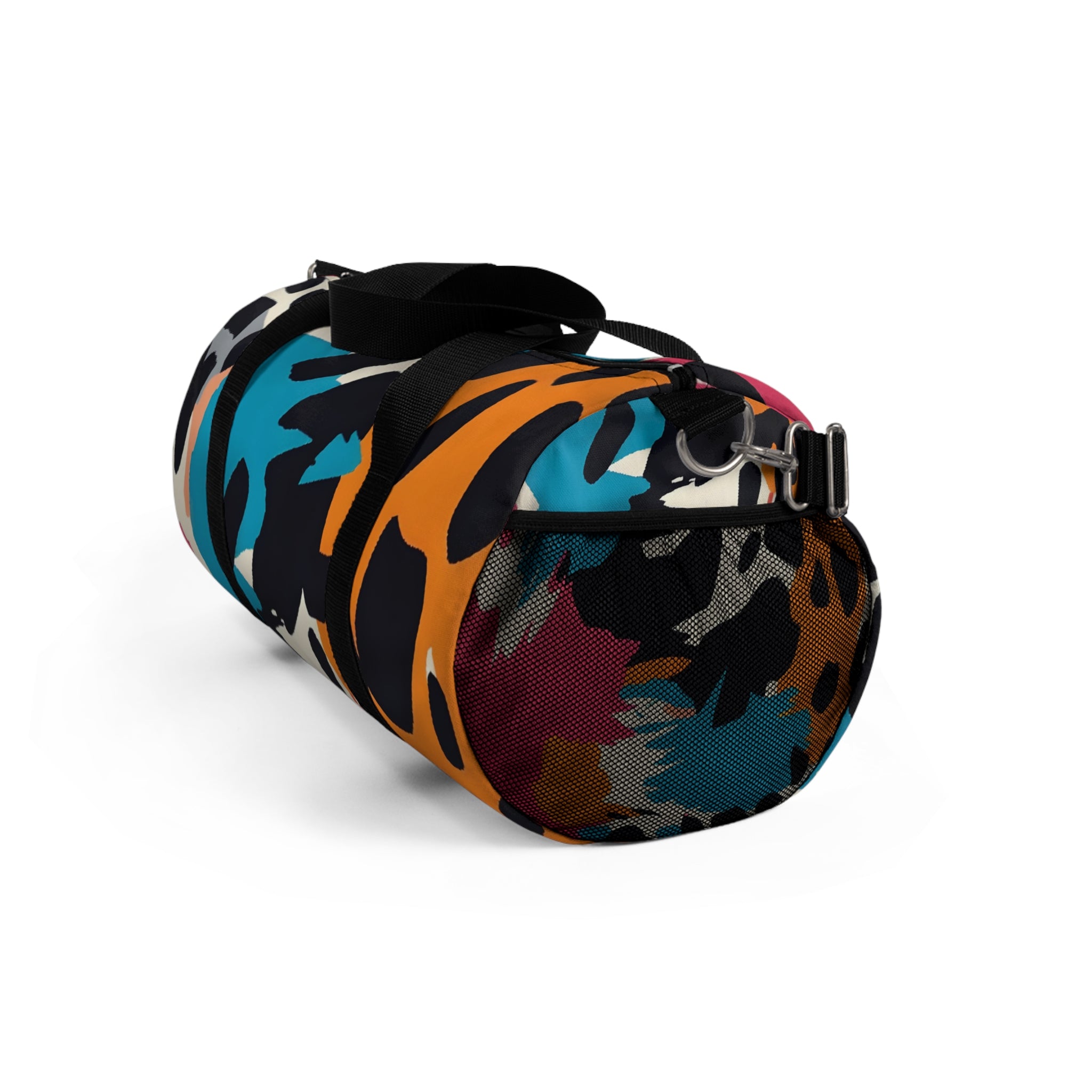 Wild Brush Strokes x Animal Print Multi-Color Duffel Bag, Artsulli - Art is Long, Life is Short, Bags, , , , , , , 