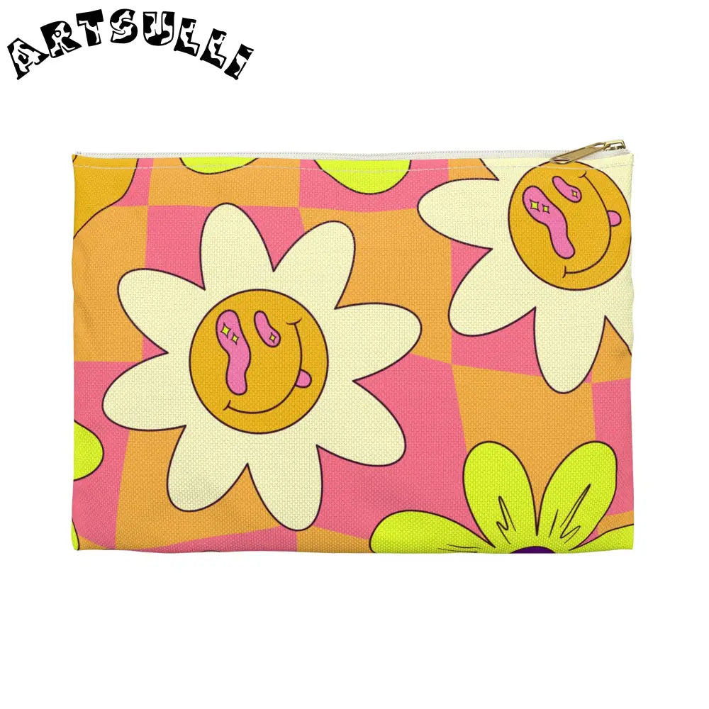 JAKKOUTTHEBXX Trippy Sour Face Rave Accessory Pouch JAKKOUTTHEBXX