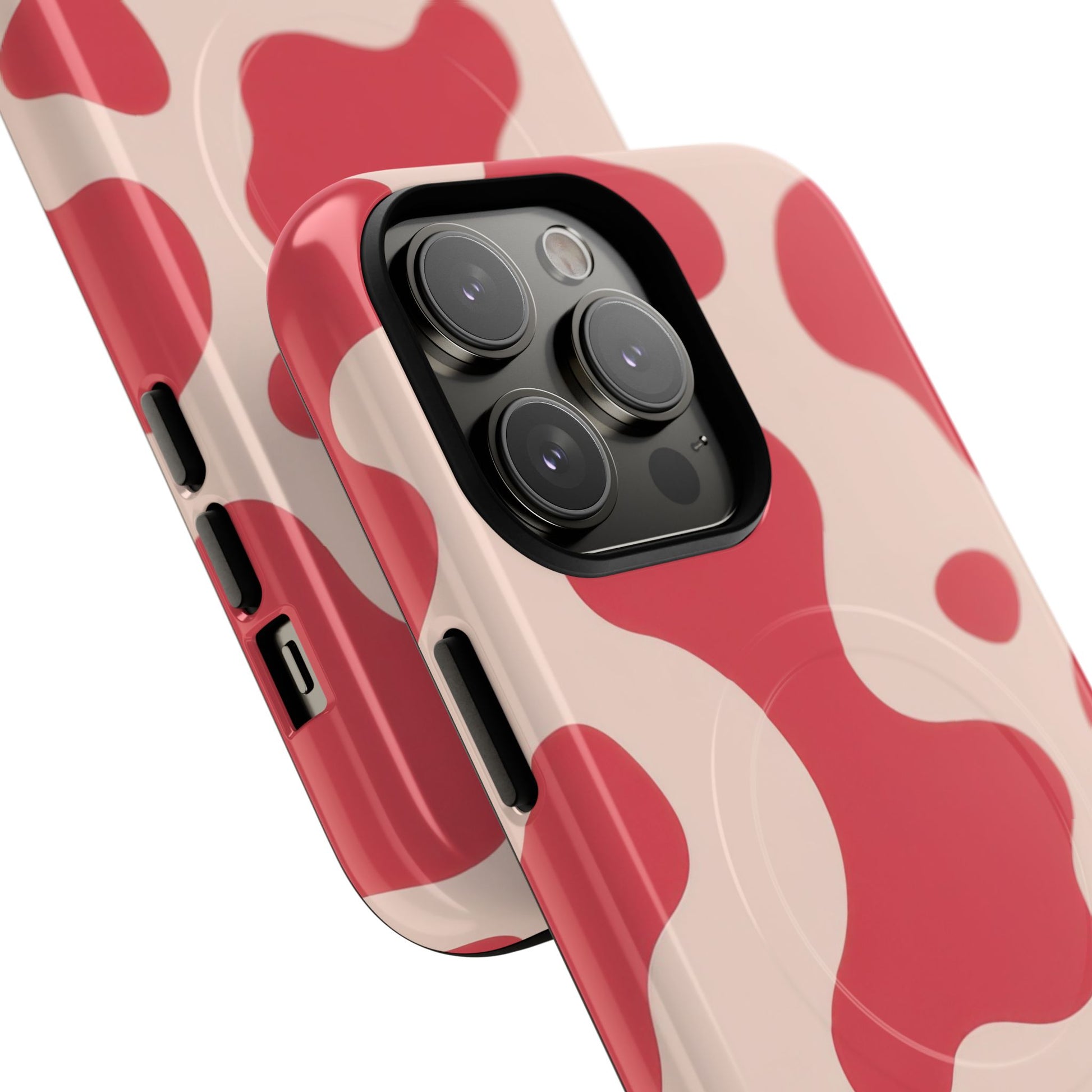 Red Jungle Cow Tough Magnetic Cases, Artsulli - Art is Long, Life is Short, Phone Case, , , , , , , 
