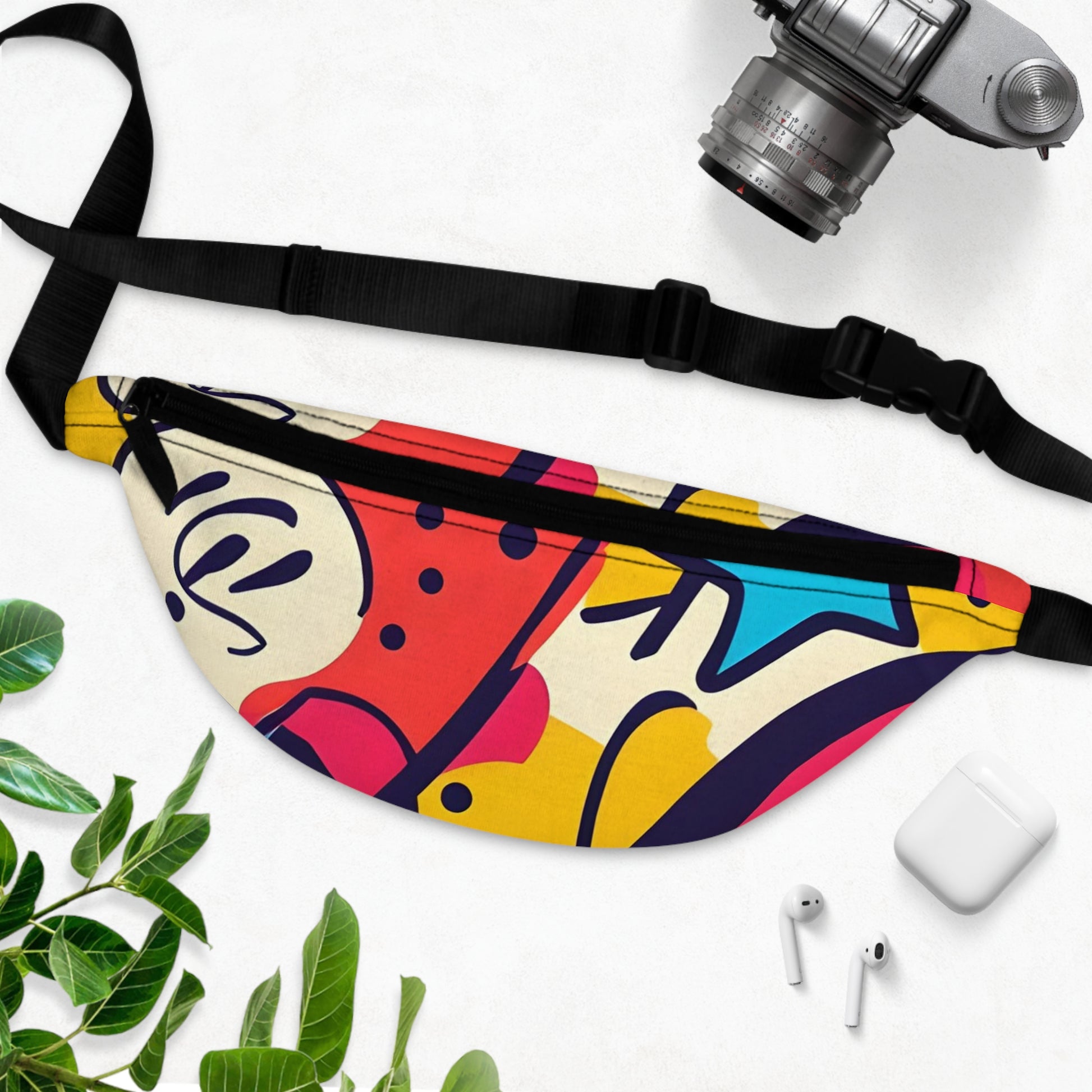 Comic x Pop Art Fanny Pack, Artsulli - Art is Long, Life is Short, Bags, , , , , , , 
