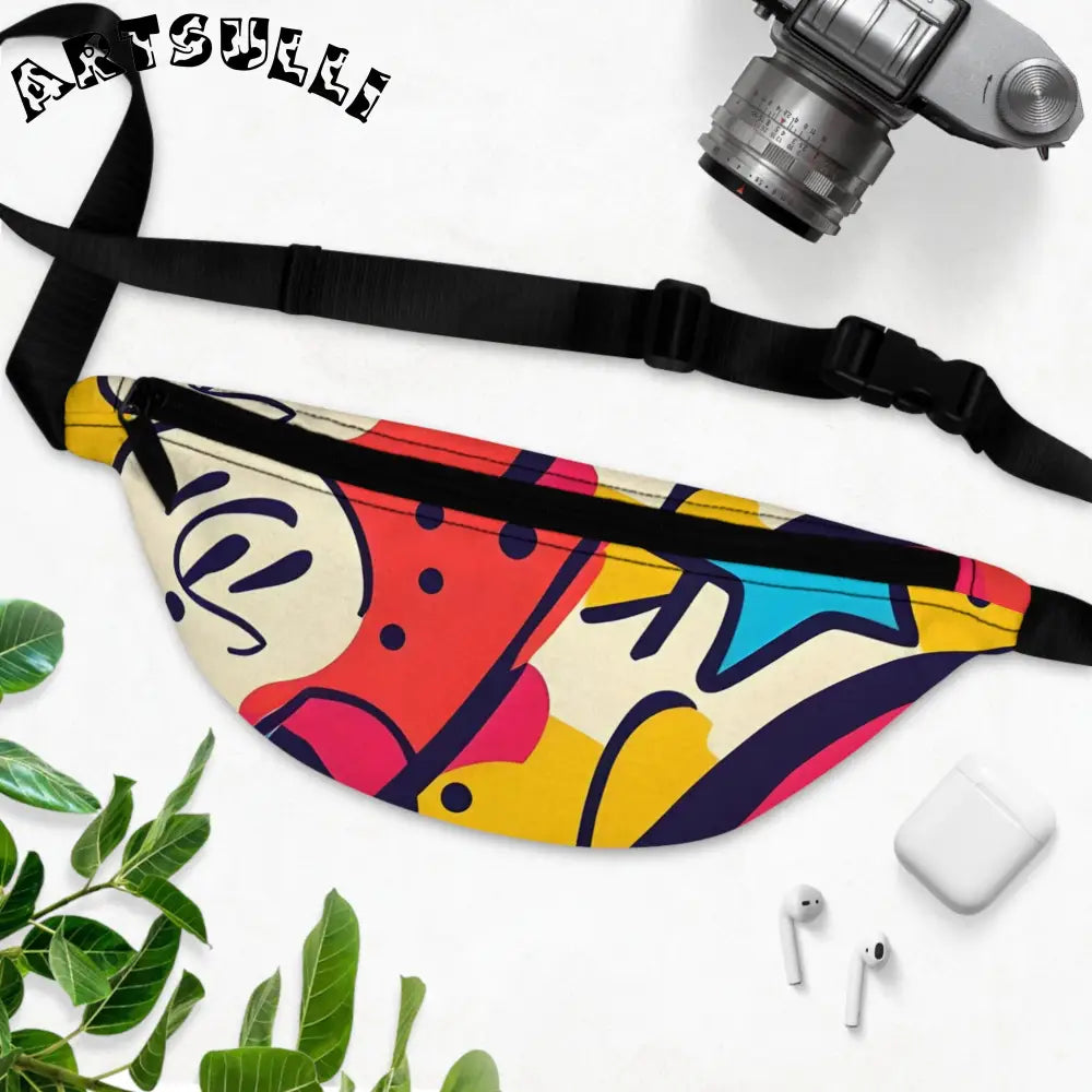 JAKKOUTTHEBXX Comic x Pop Art Fanny Pack JAKKOUTTHEBXX Artsulli