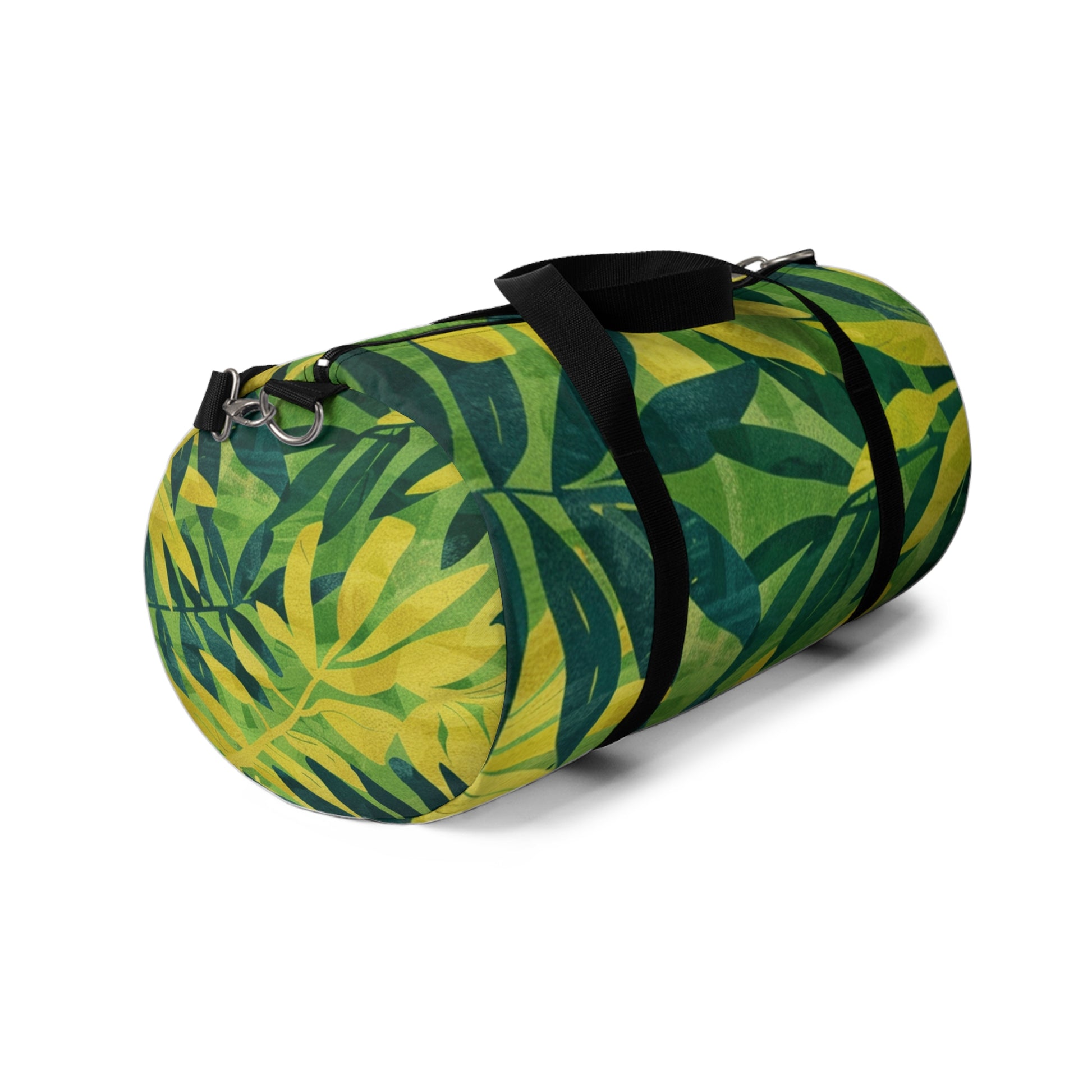 Green Leaf x Yellow Leaf x Tropical x Jungle Duffel Bag, Artsulli - Art is Long, Life is Short, Bags, , , , , , , 