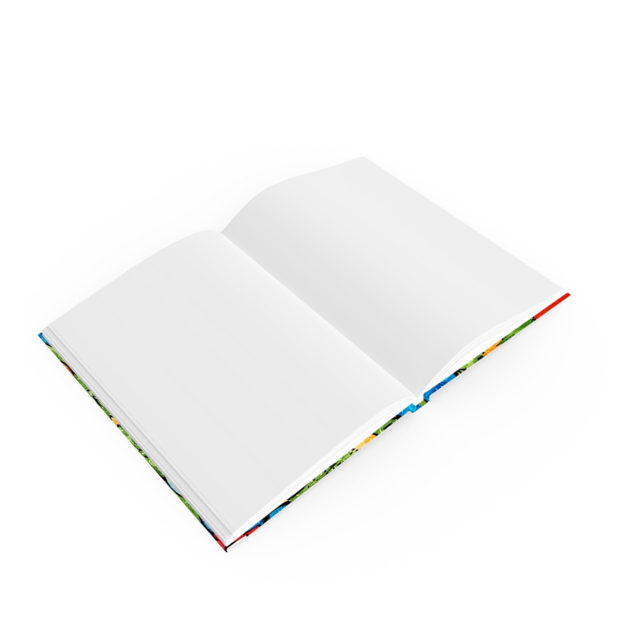 Groovy Yellow Floral Kl Hard Backed Journal, Artsulli - Art is Long, Life is Short, Paper products, , , , , , , 