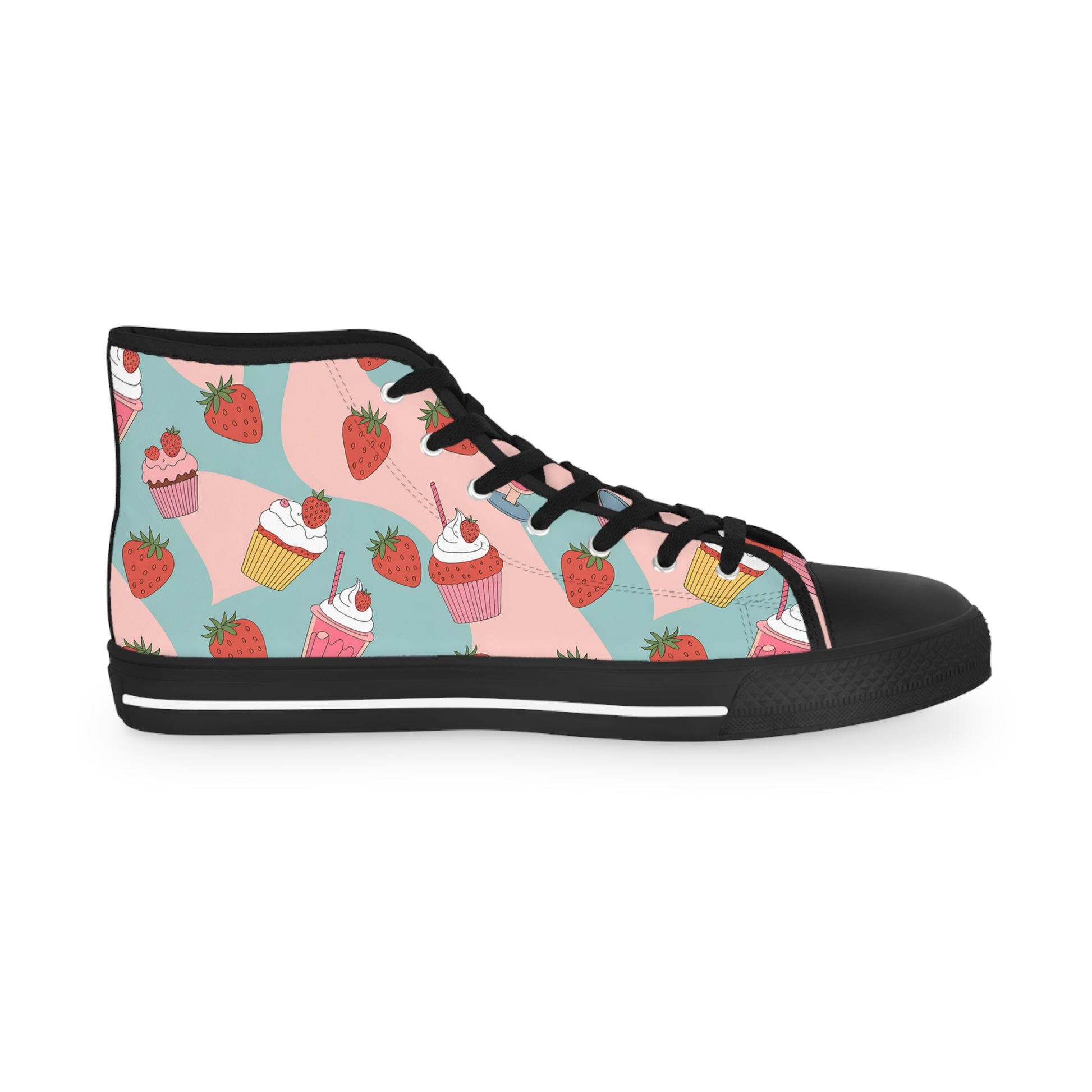 Men's High Top Sneakers, Artsulli - Art is Long, Life is Short, Shoes, , , , , , , 