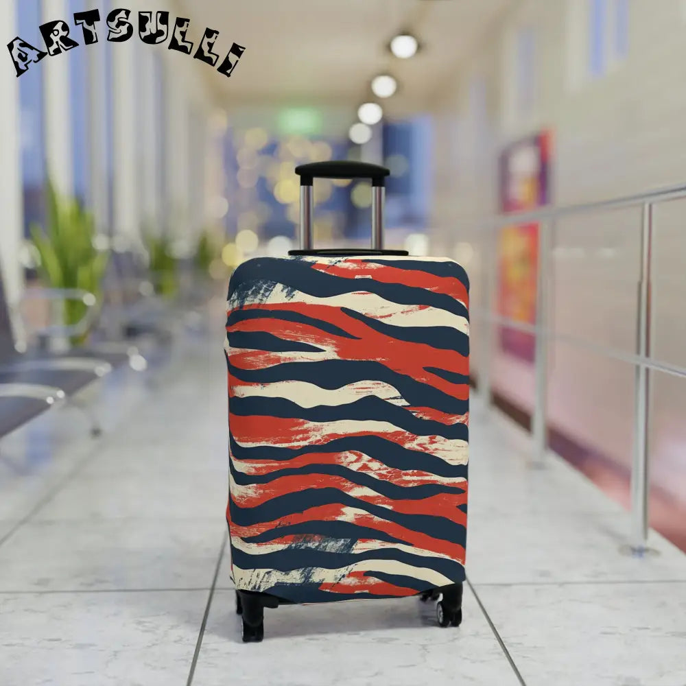 JAKKOUTTHEBXX Capricious Tiger Wave Luggage Cover JAKKOUTTHEBXX