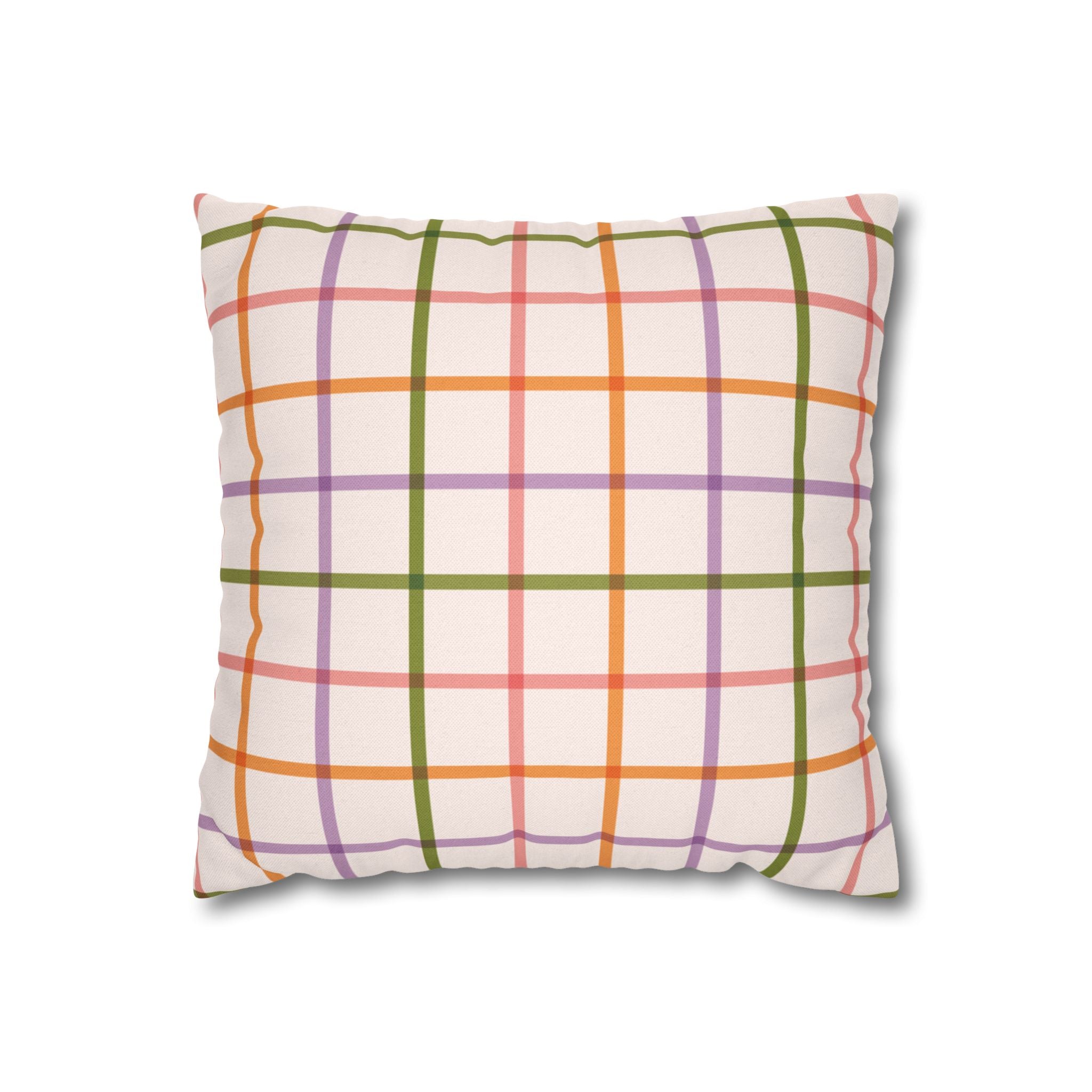 Spun Polyester Square Pillowcase, Artsulli - Art is Long, Life is Short, Home Decor, Size, 14" × 14", , , , , 90327833723099256369