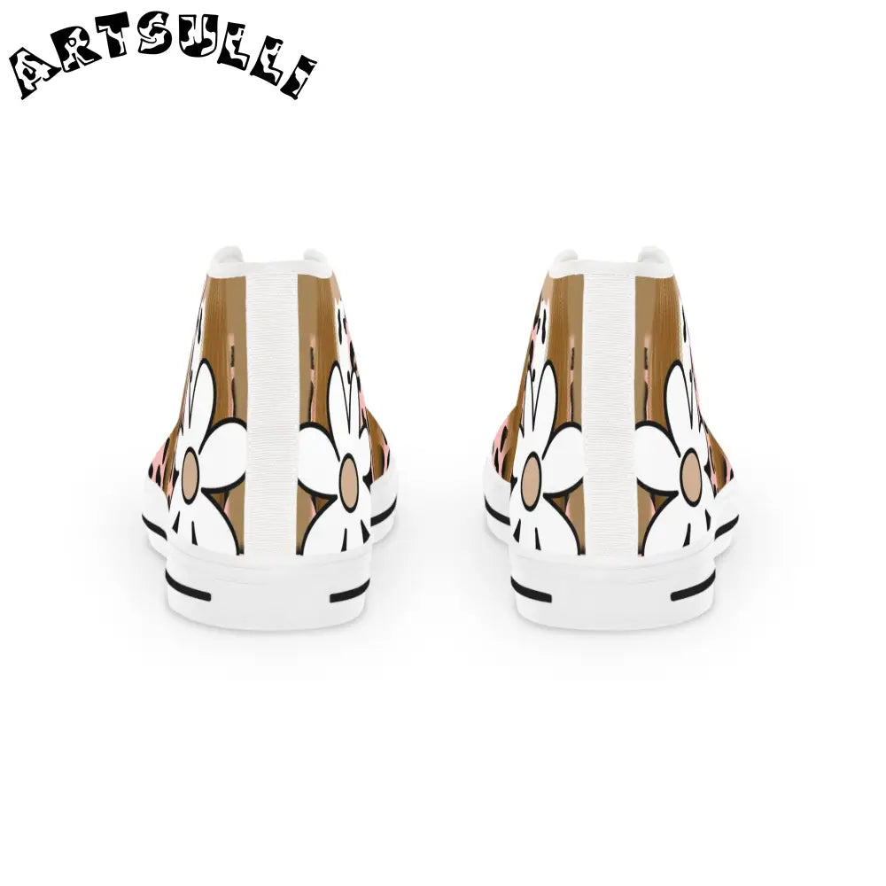 JAKKOUTTHEBXX Sutfin Ghosts Pop Art Men’s High Top Sneakers