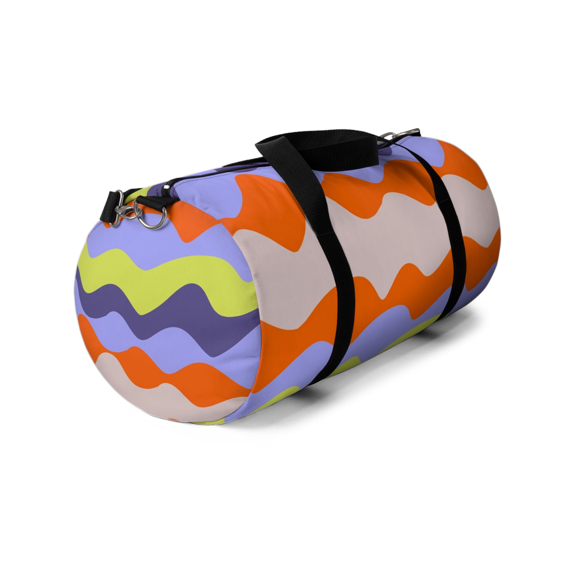 Waves II Red and Blue Duffel Bag, Artsulli - Art is Long, Life is Short, Bags, , , , , , , 