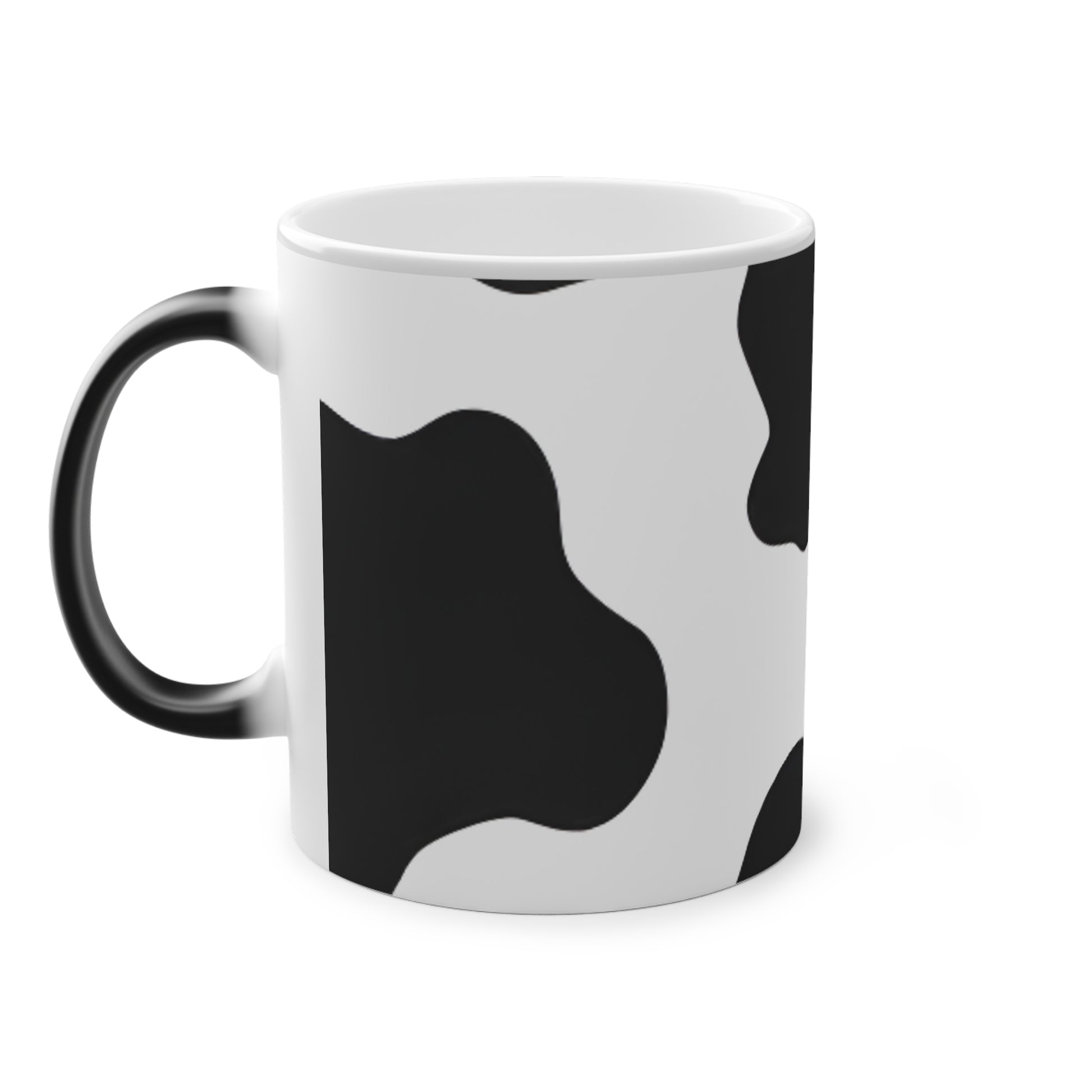 Cow Print Focus Magic Mug, 11oz, Artsulli - Art is Long, Life is Short, Mug, , , , , , , 