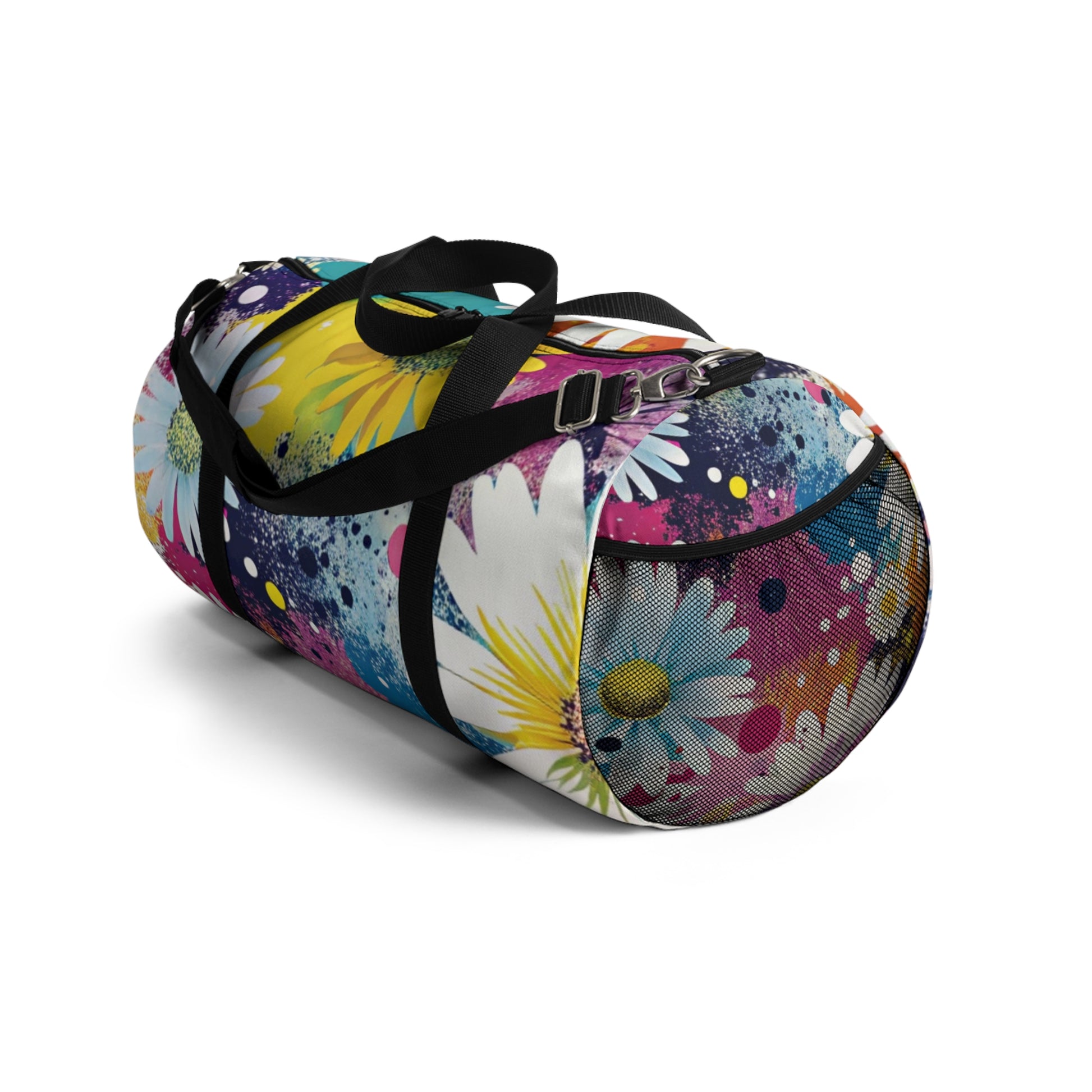Magical Flower Explosion Multi-Color Duffel Bag, Artsulli - Art is Long, Life is Short, Bags, , , , , , , 
