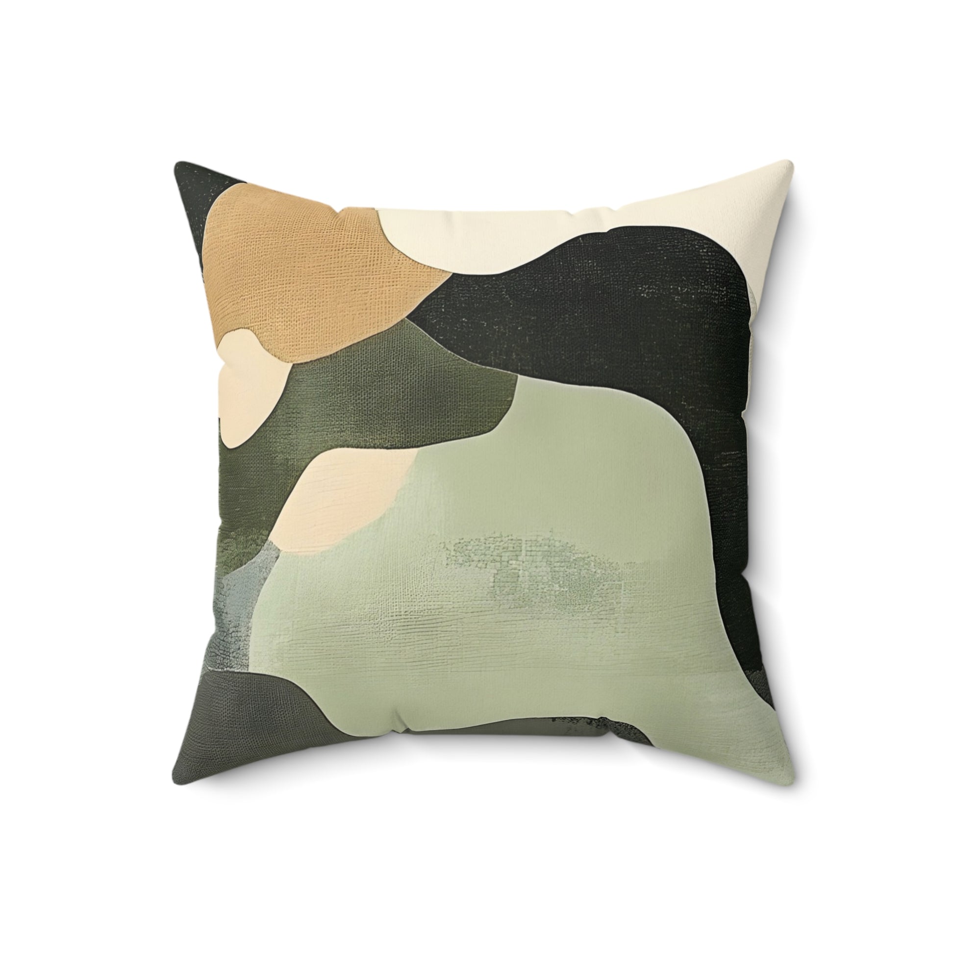 Focusing on Camouflage and Mystery Faux Suede Square Pillow, Artsulli - Art is Long, Life is Short, Home Decor, Size, 18" × 18", , , , , 57726820545808